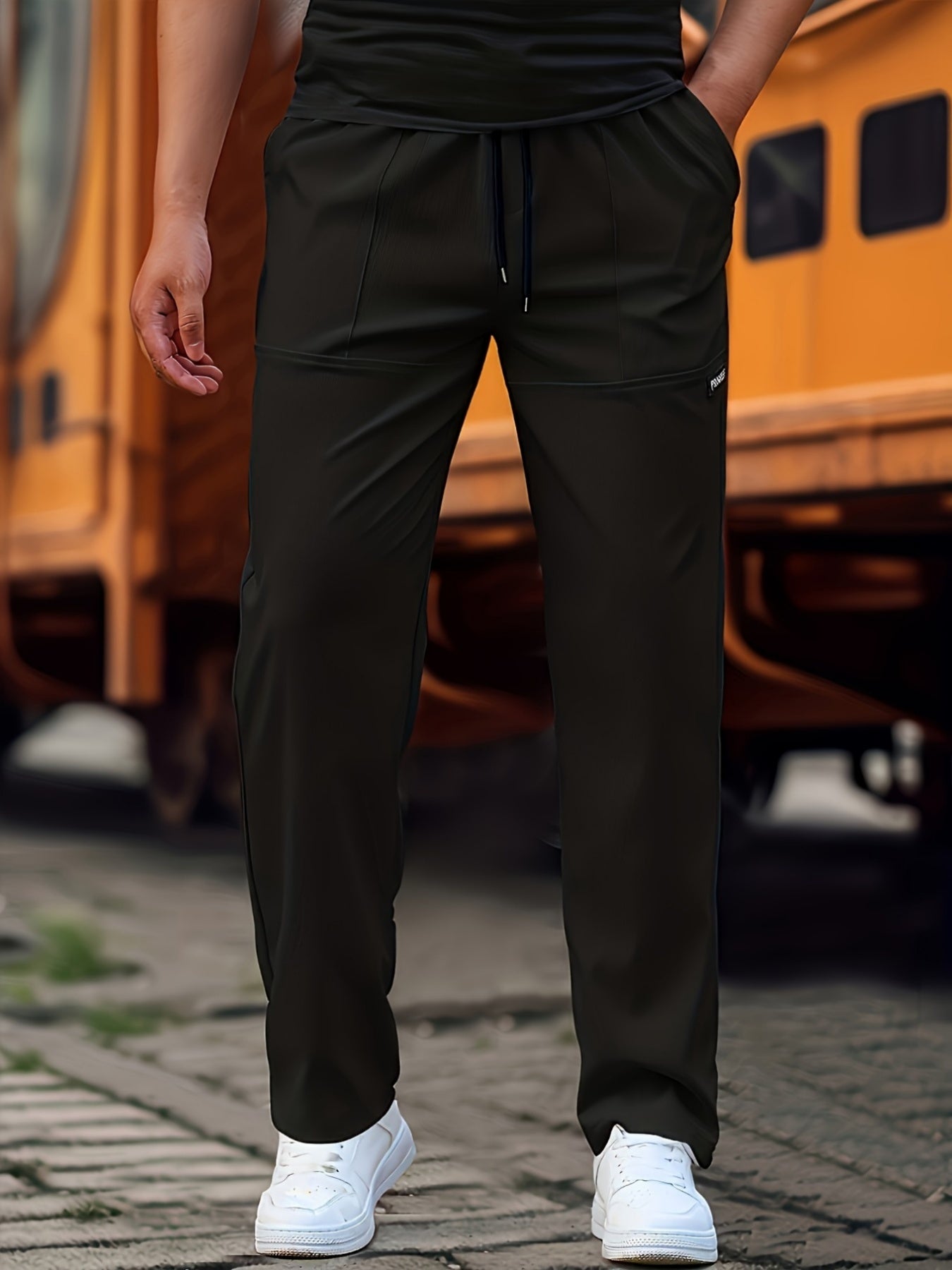 Men's Printed Sports Sweatpants | Hip-Hop Fitness Basketball Training Pants