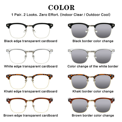 4-Pack Photochromic Glasses Set | UV Protection Auto-Darkening Lenses for Indoor & Outdoor Use 5 4e1ccf82-c3c0-42a1-83c5-ae9699d9e67e FIOLKA BOUTIQUE