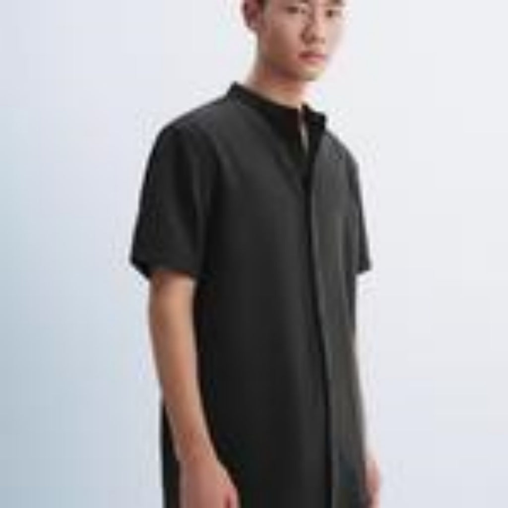 Summer Men’s Fashion Casual Tropical Printed Shirt Hawaiian Vacation Style Button Short Sleeve Cardigan