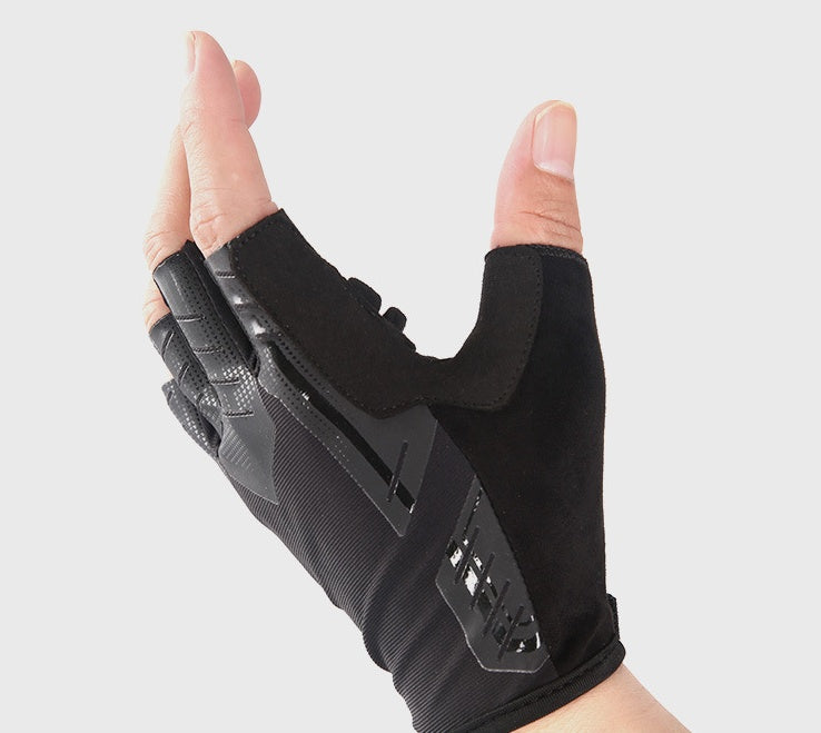 Half Finger Cycling Gloves | Shockproof Wear-Resistant Breathable Road Bike Gloves for Men & Women