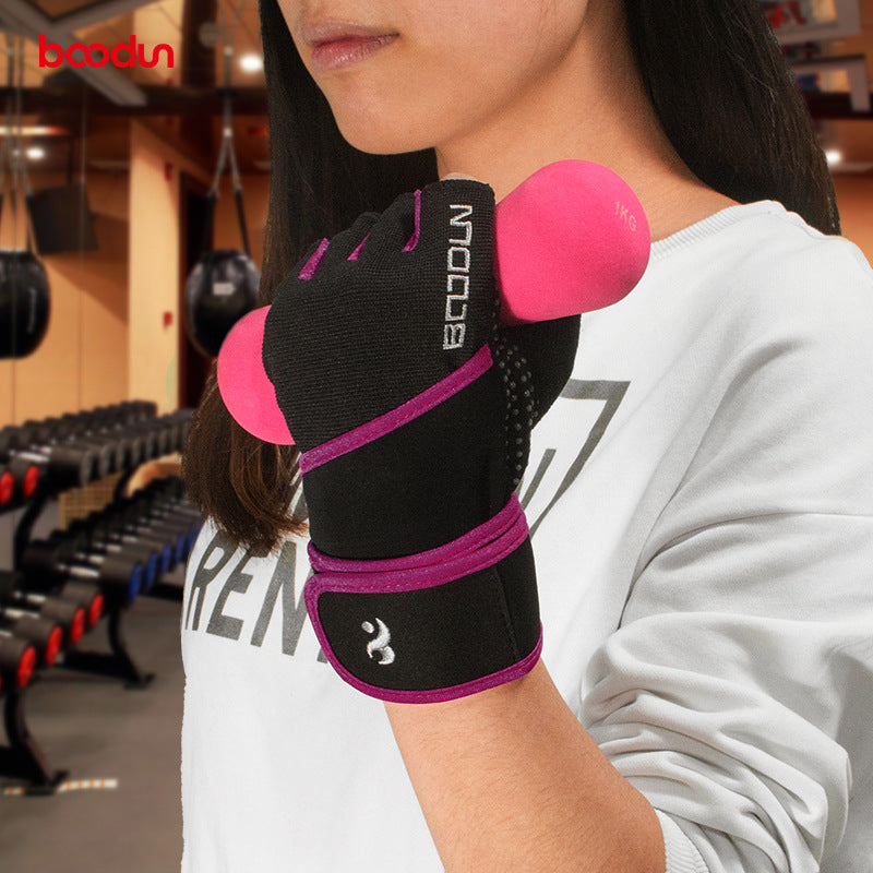 Wrist Guard Weight Lifting Fitness Gloves | Non-Slip Gym Equipment Hand Protection