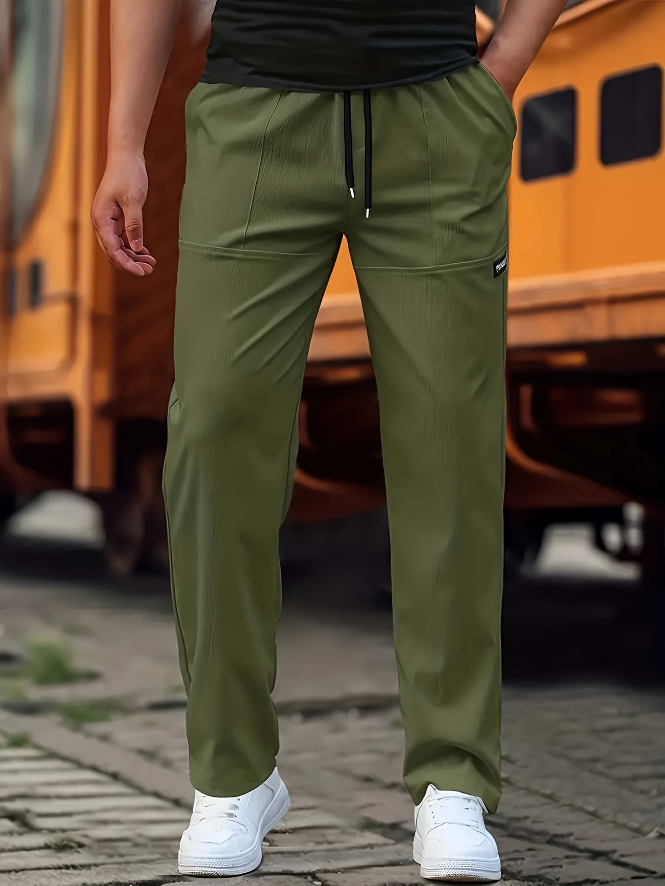 Men's Fashion Printed Ankle Pants | Trendy Cropped Casual Trousers
