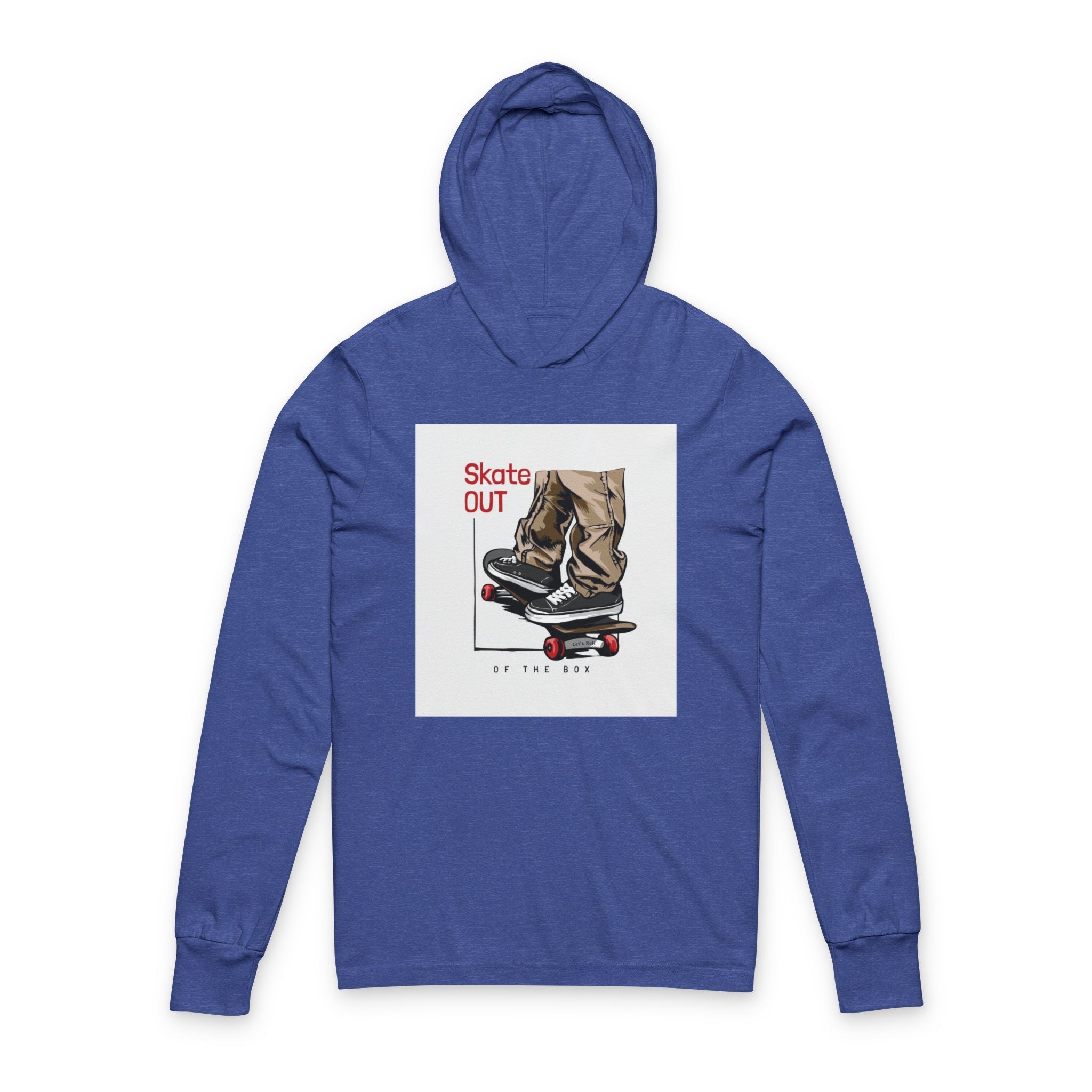 Unisex Hooded Long Sleeve Tee 15