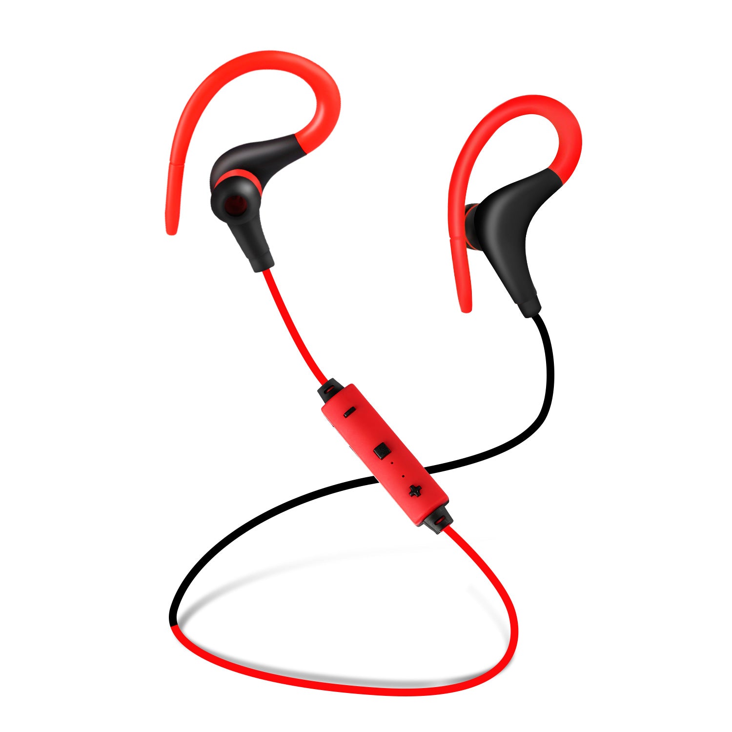 Wireless Headsets V4.1 Sport In Ear Stereo Headphones Sweatproof Noise Canceling Earphones Back Headphone With Mic Handsfree For Running Hiking Travel
