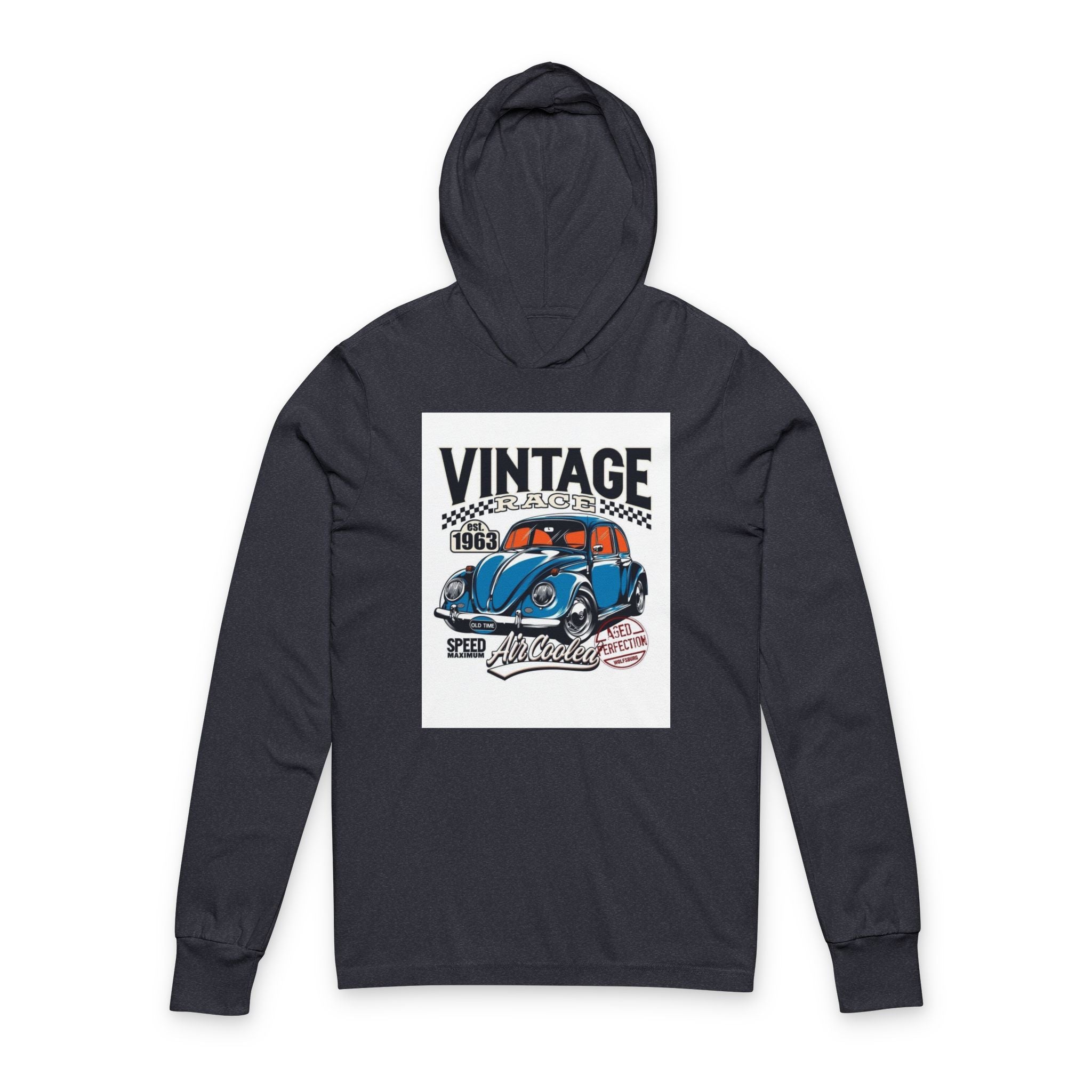 Unisex Hooded Long Sleeve Tee 9