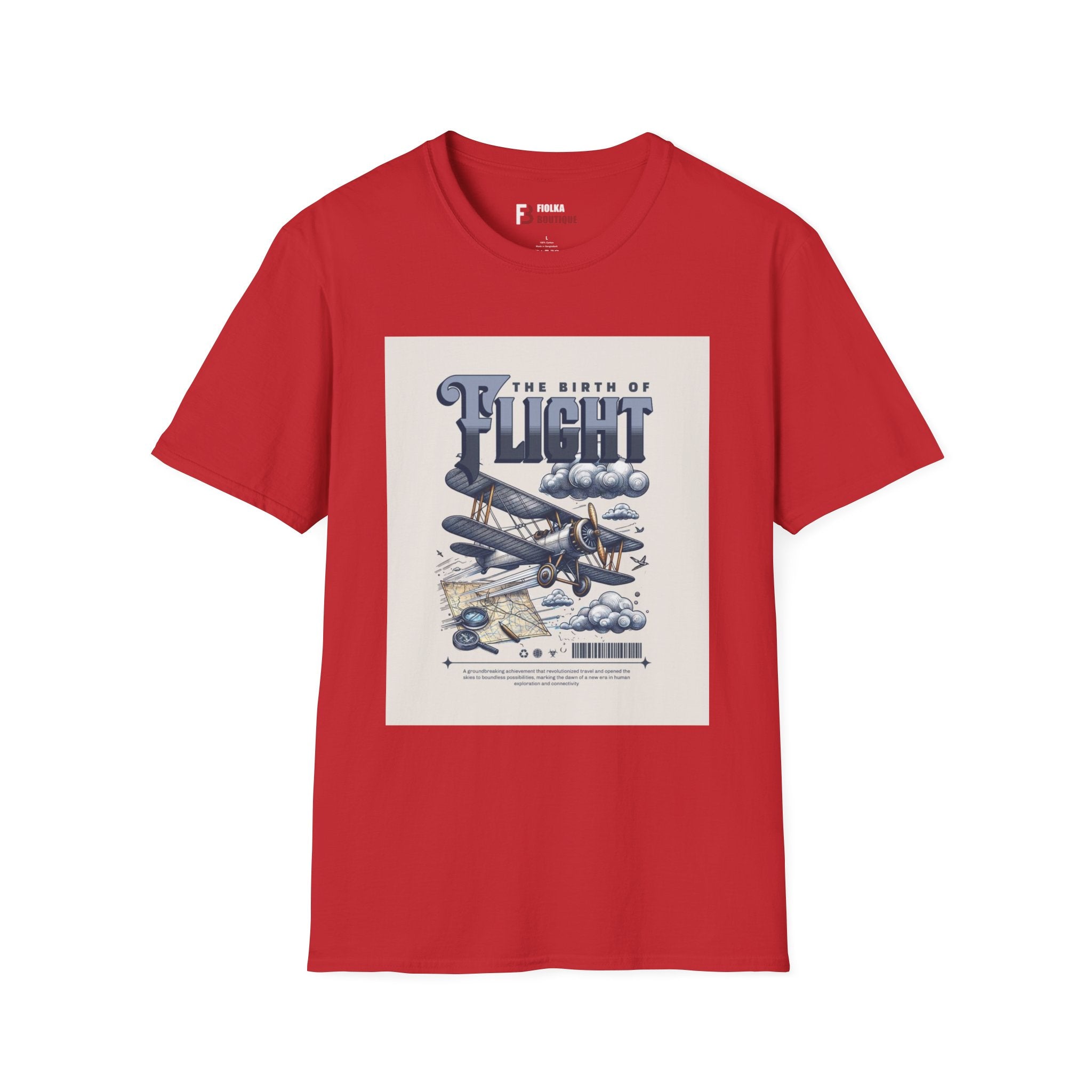 Unisex Softstyle T-Shirt 18 Red T-Shirt 5734524347319980901_2048 Printify