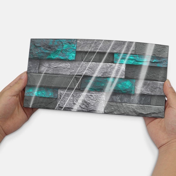 Modern Green Marble Peel & Stick Wallpaper | Removable Self-Adhesive PVC Wall Sticker