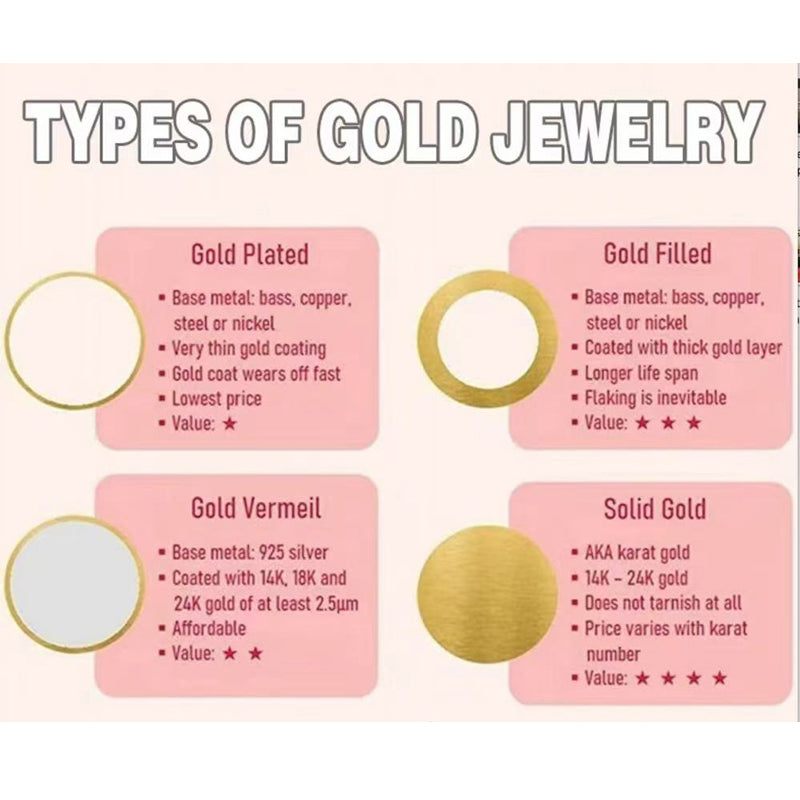 Classic Twist Chain Open Ring | 24K Gold Zircon Geometric Wrapped Couple Ring Jewelry