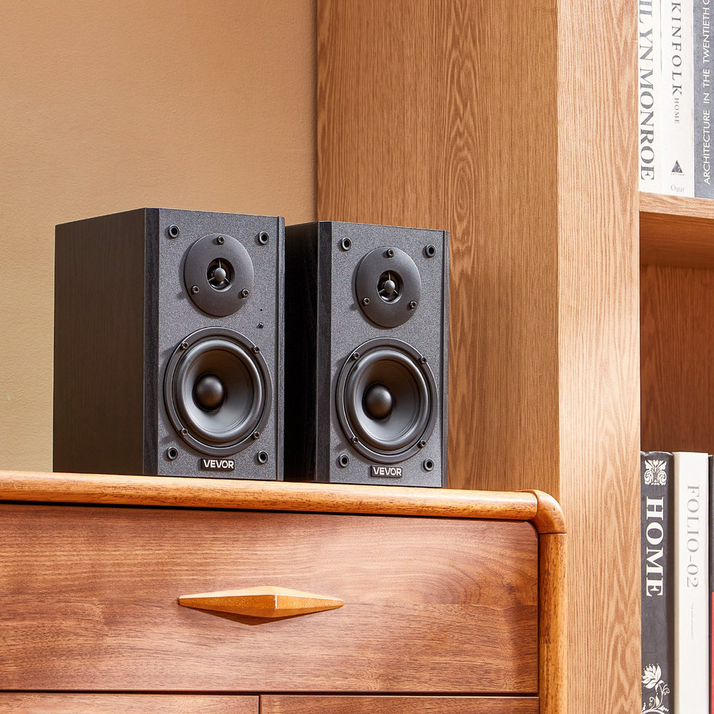 Active Powered Bookshelf Studio Monitor Speakers | 20W x2 Bluetooth