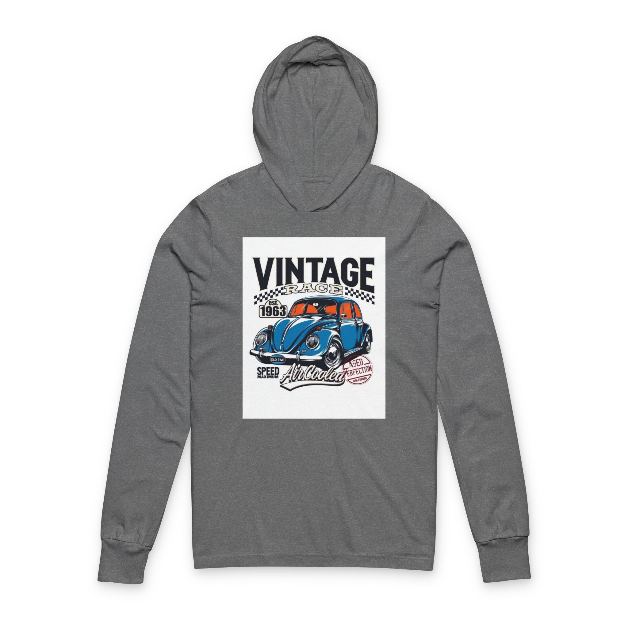 Unisex Hooded Long Sleeve Tee 9
