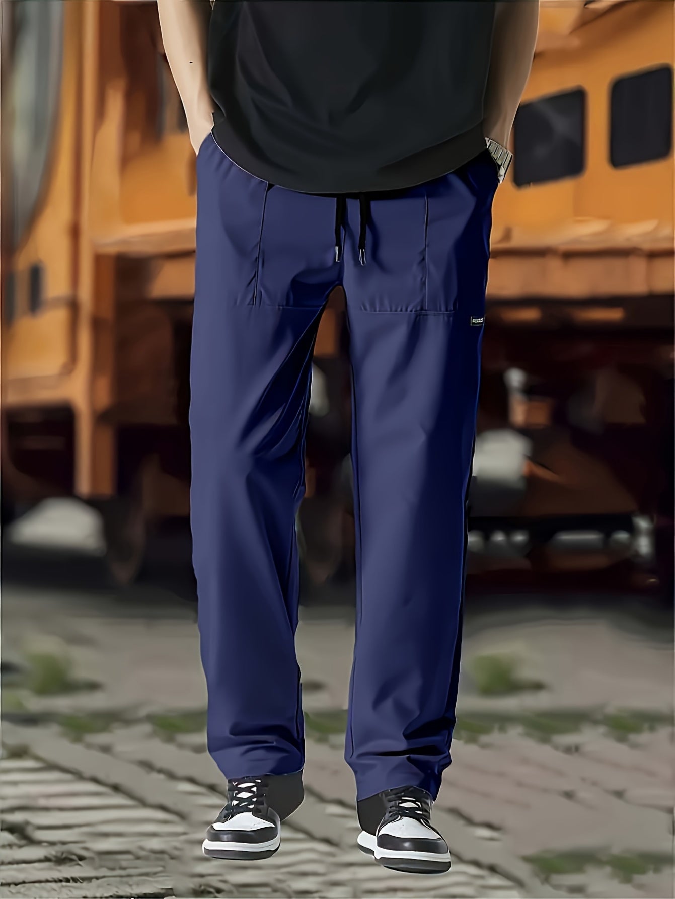 Men's Printed Sports Sweatpants | Hip-Hop Fitness Basketball Training Pants