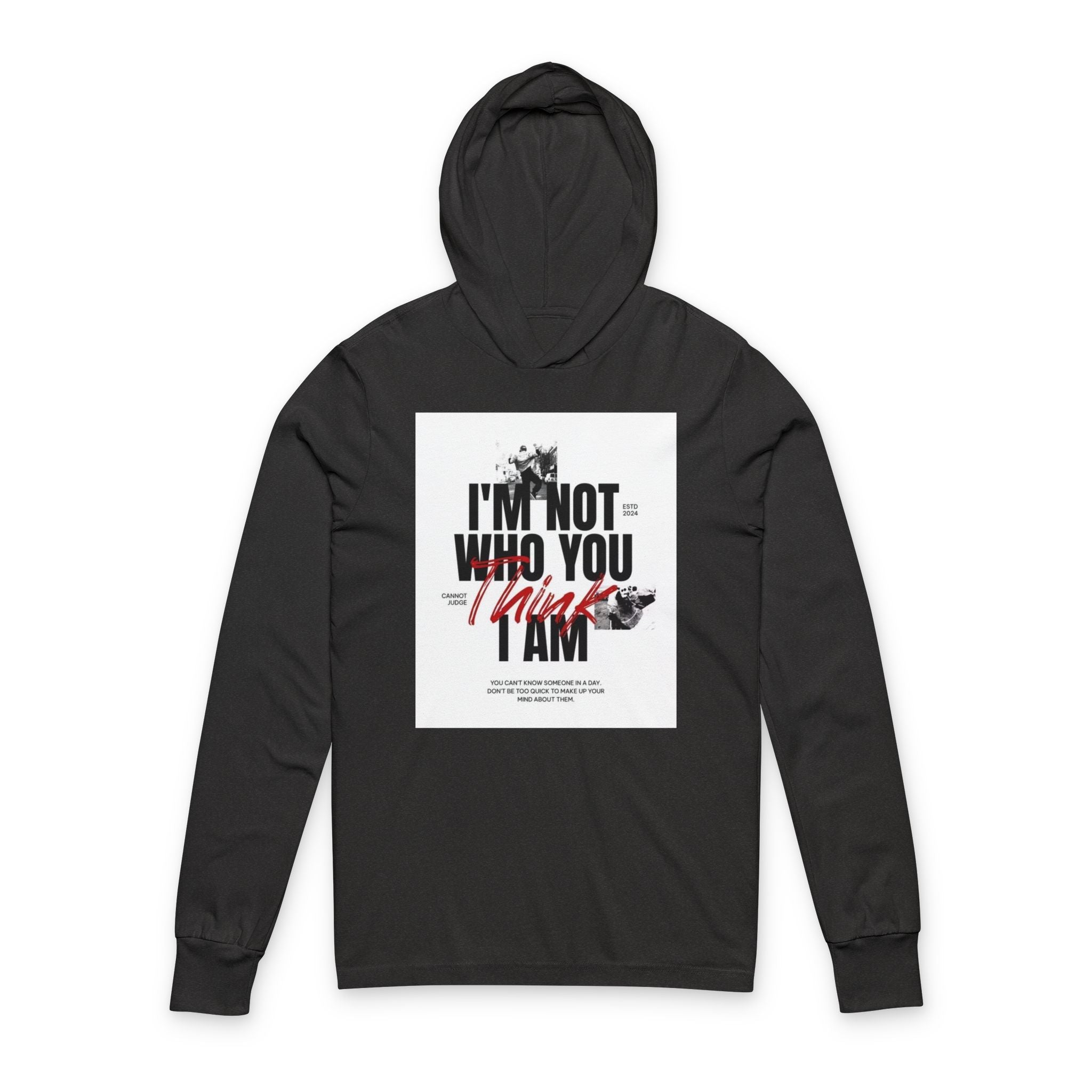 Unisex Hooded Long Sleeve Tee 12