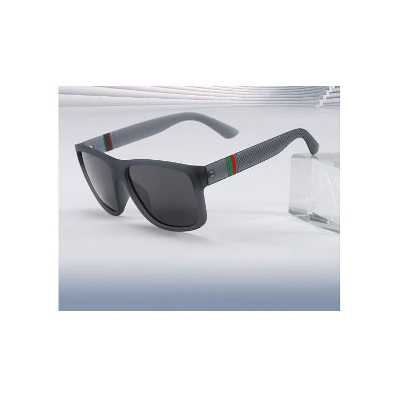 Unisex Square Vintage Polarized Sunglasses | Retro Sun Glasses for Women & Men Fishing