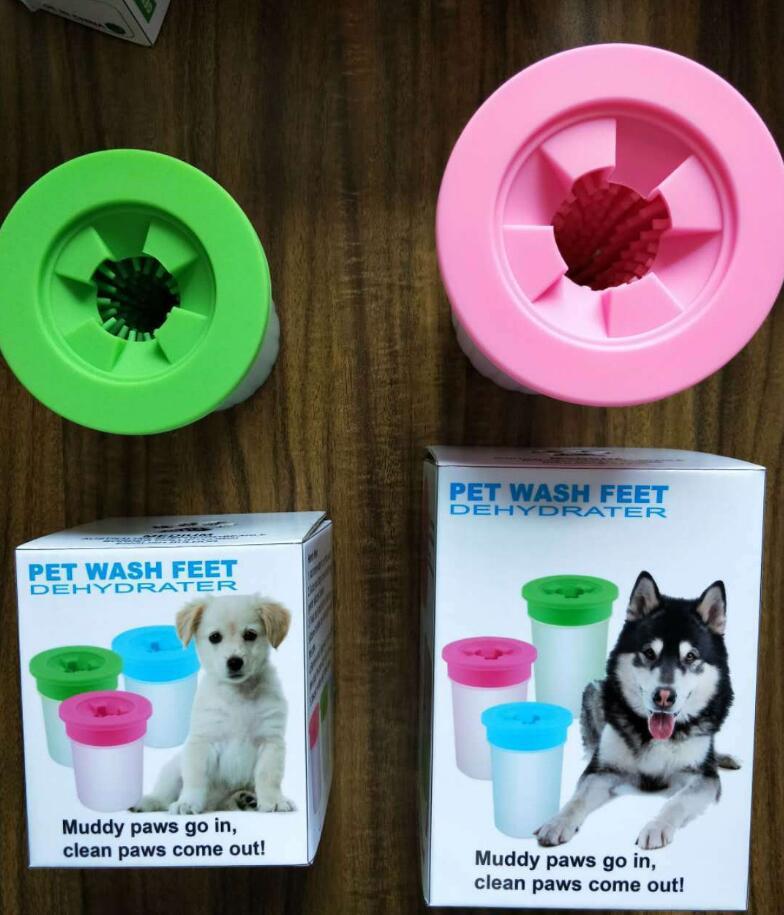 Silicone Dog Paw Washer Cup