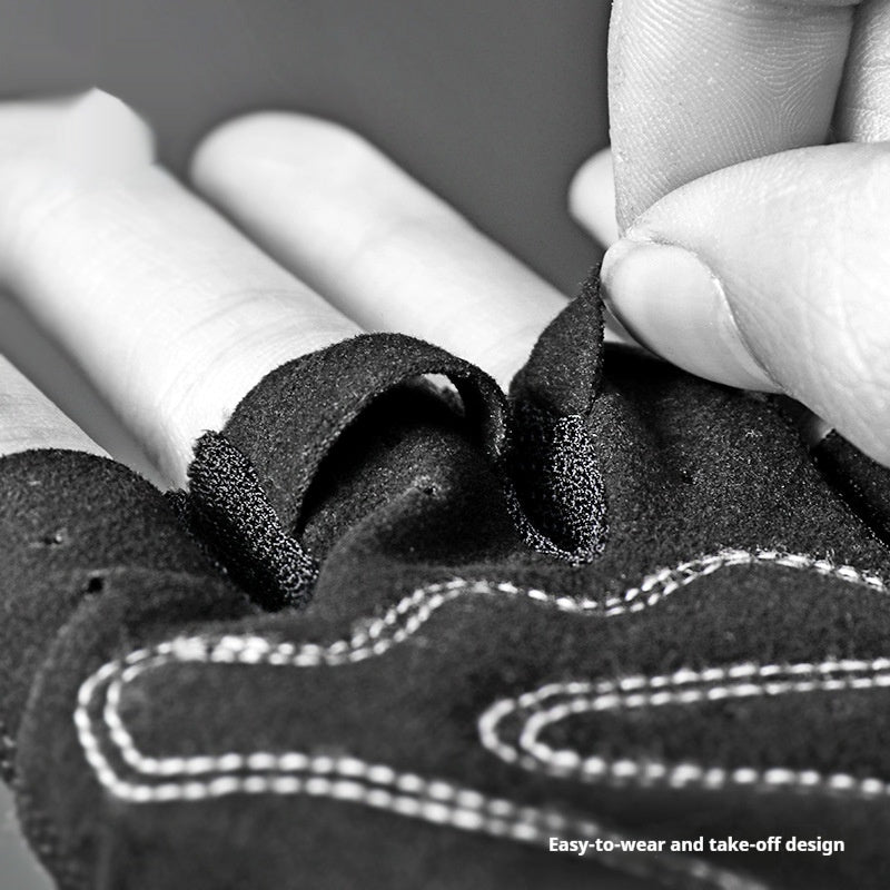 Half Finger Cycling Gloves | Non-Slip Breathable Bike Gloves for Men & Women