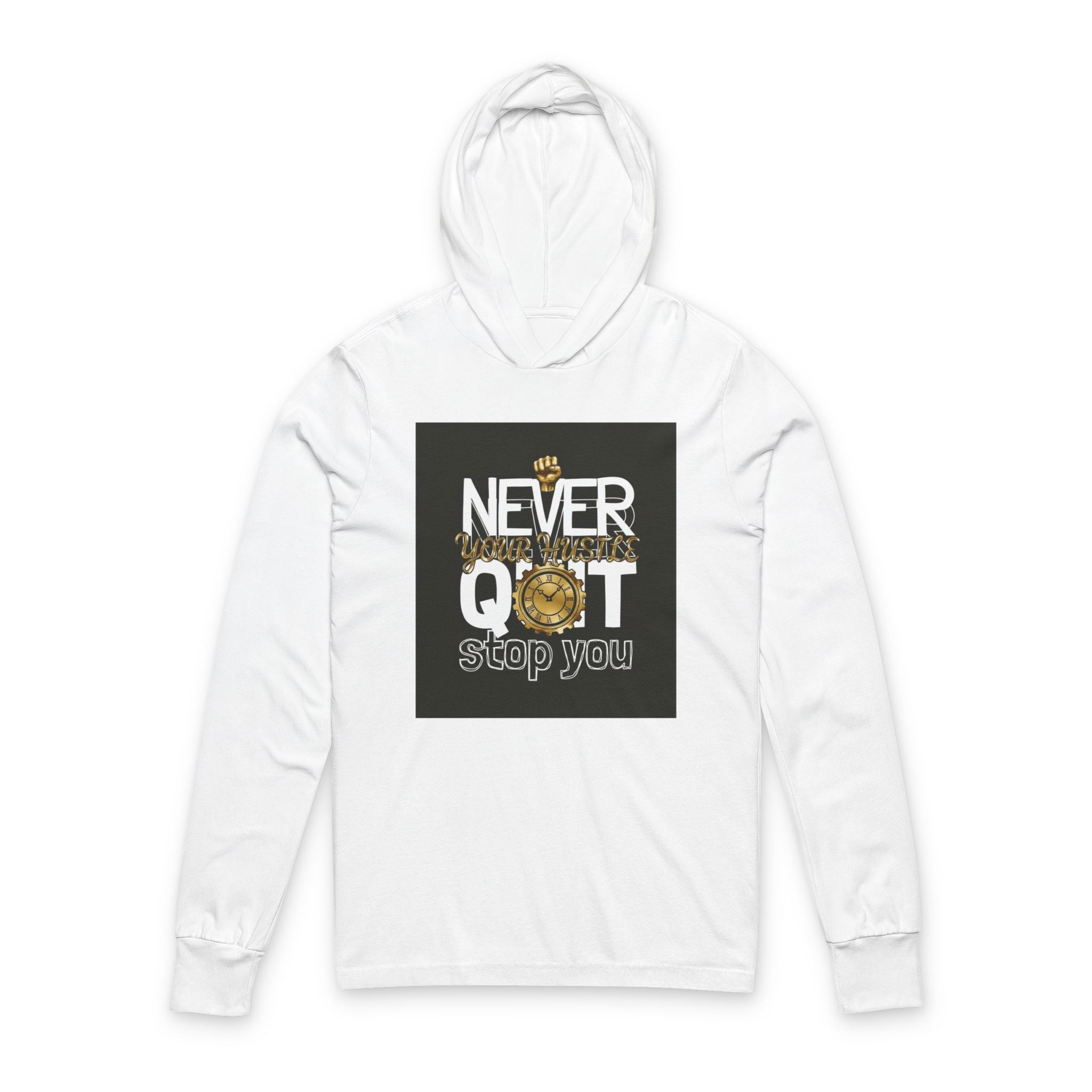Unisex Hooded Long Sleeve Tee