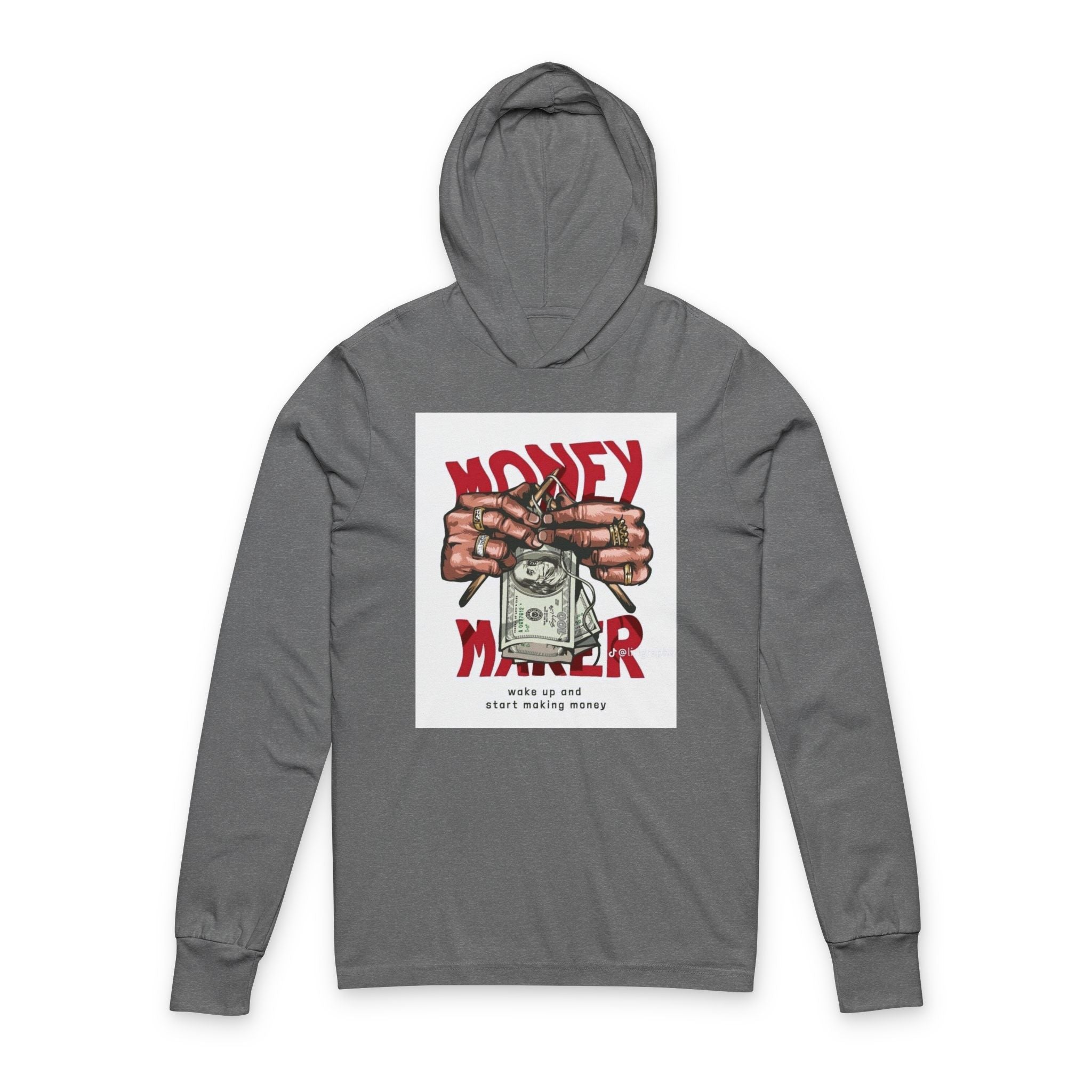 Unisex Hooded Long Sleeve Tee 10