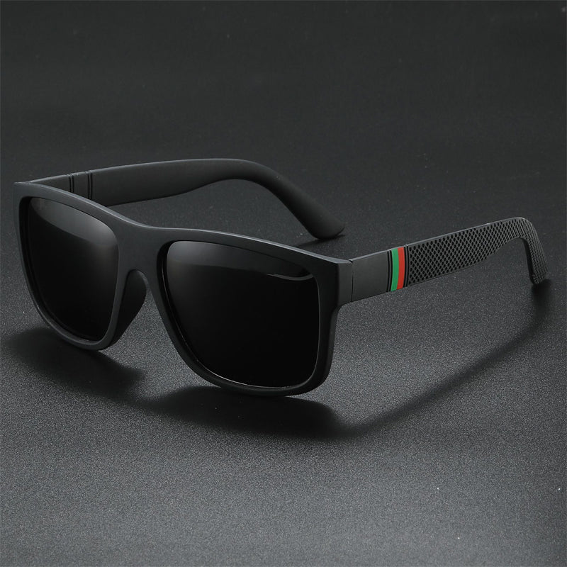 Unisex Square Vintage Polarized Sunglasses | Retro Sun Glasses for Women & Men Fishing