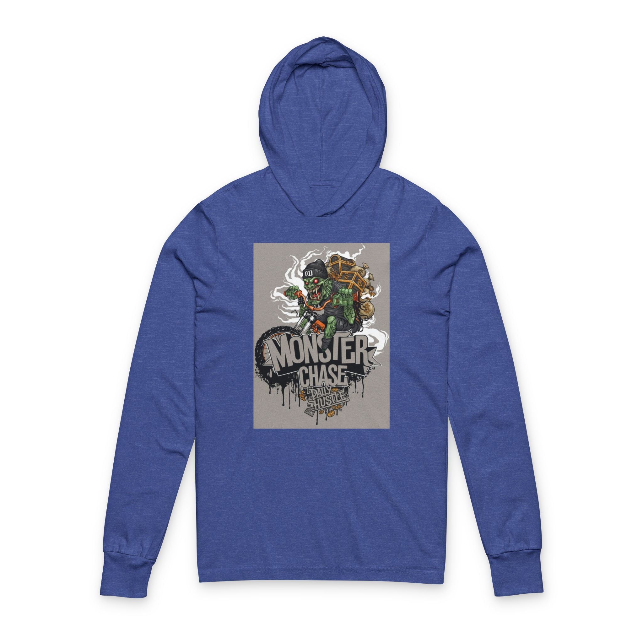Unisex Hooded Long Sleeve Tee 4