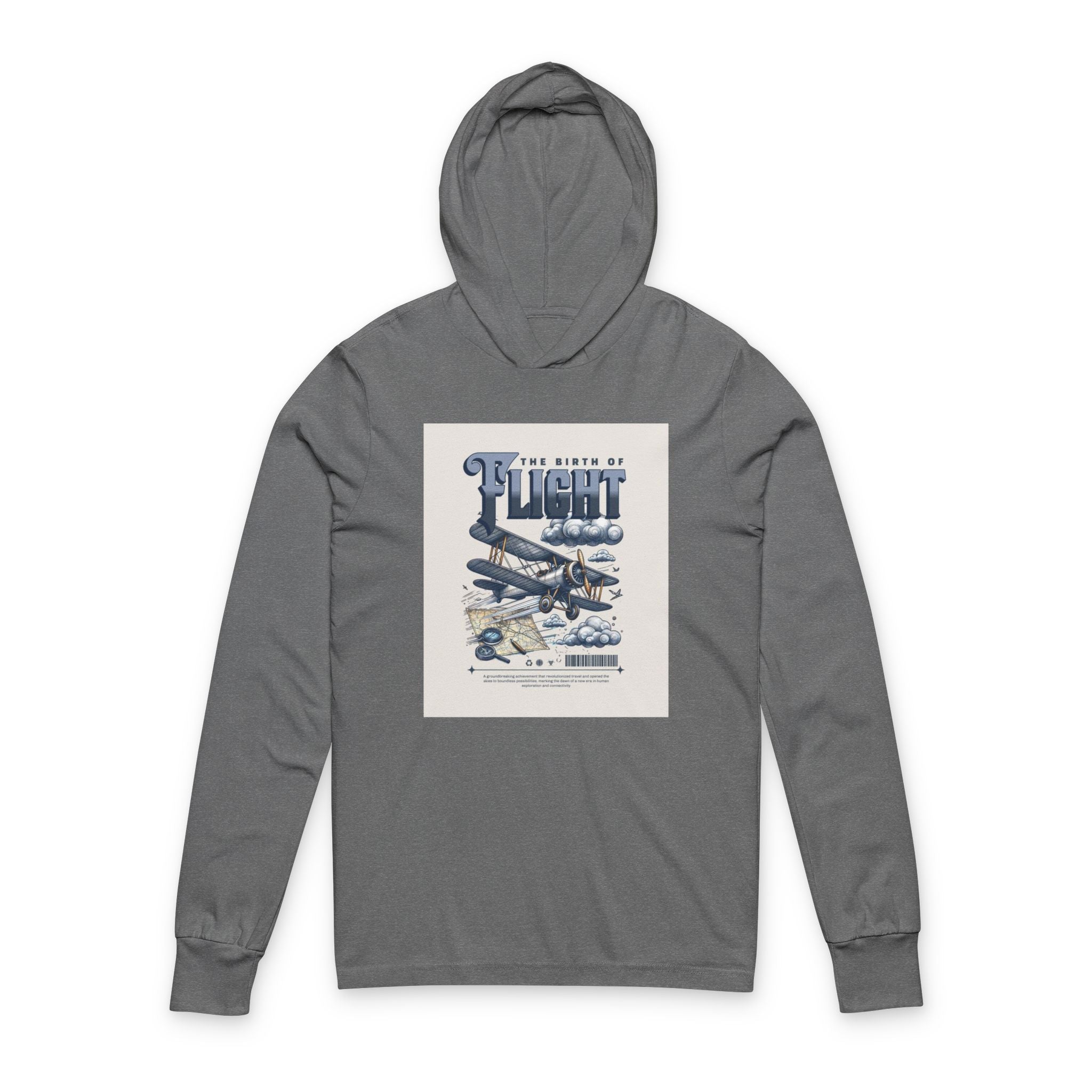 Unisex Hooded Long Sleeve Tee 18