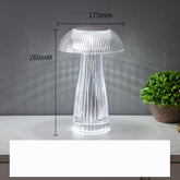 Creative Crystal Lamp Jellyfish Table Lamp Light Luxury Touch Decoration Home Decor