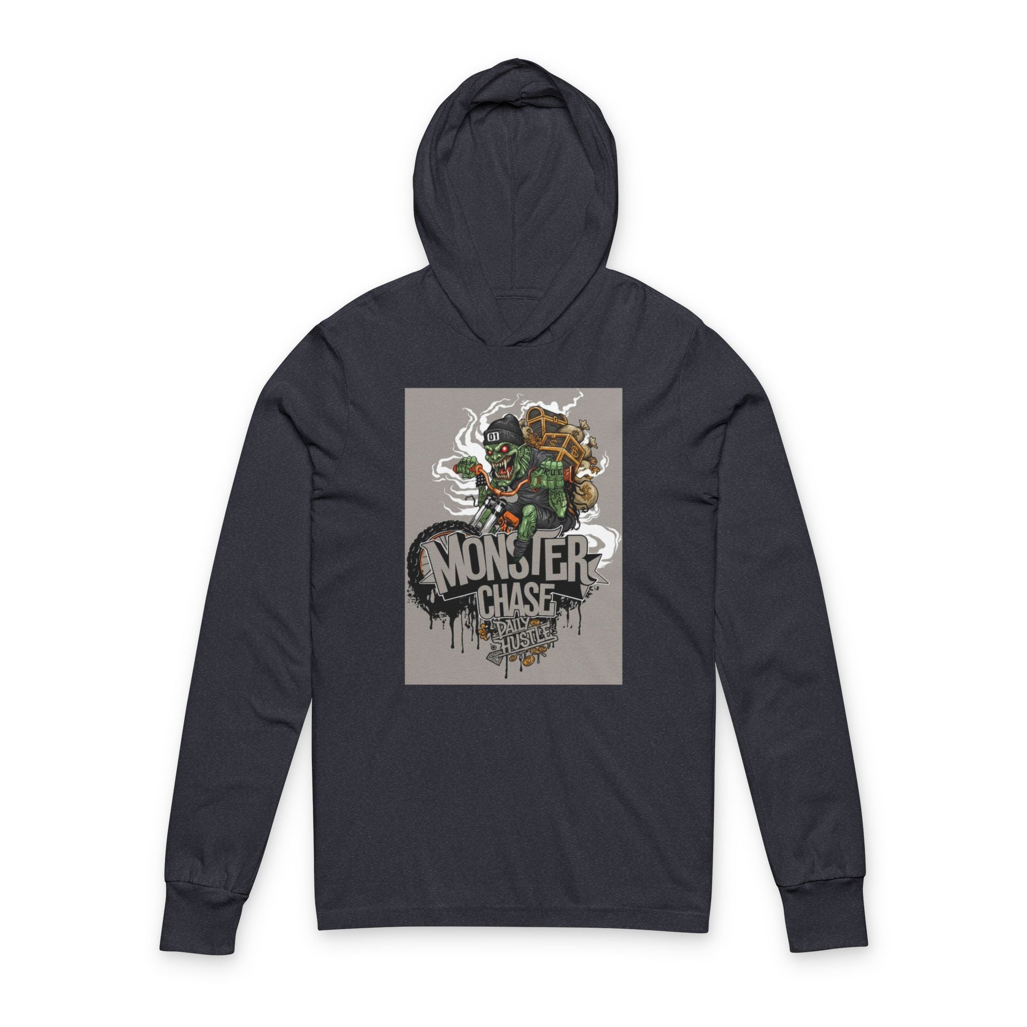 Unisex Hooded Long Sleeve Tee 4
