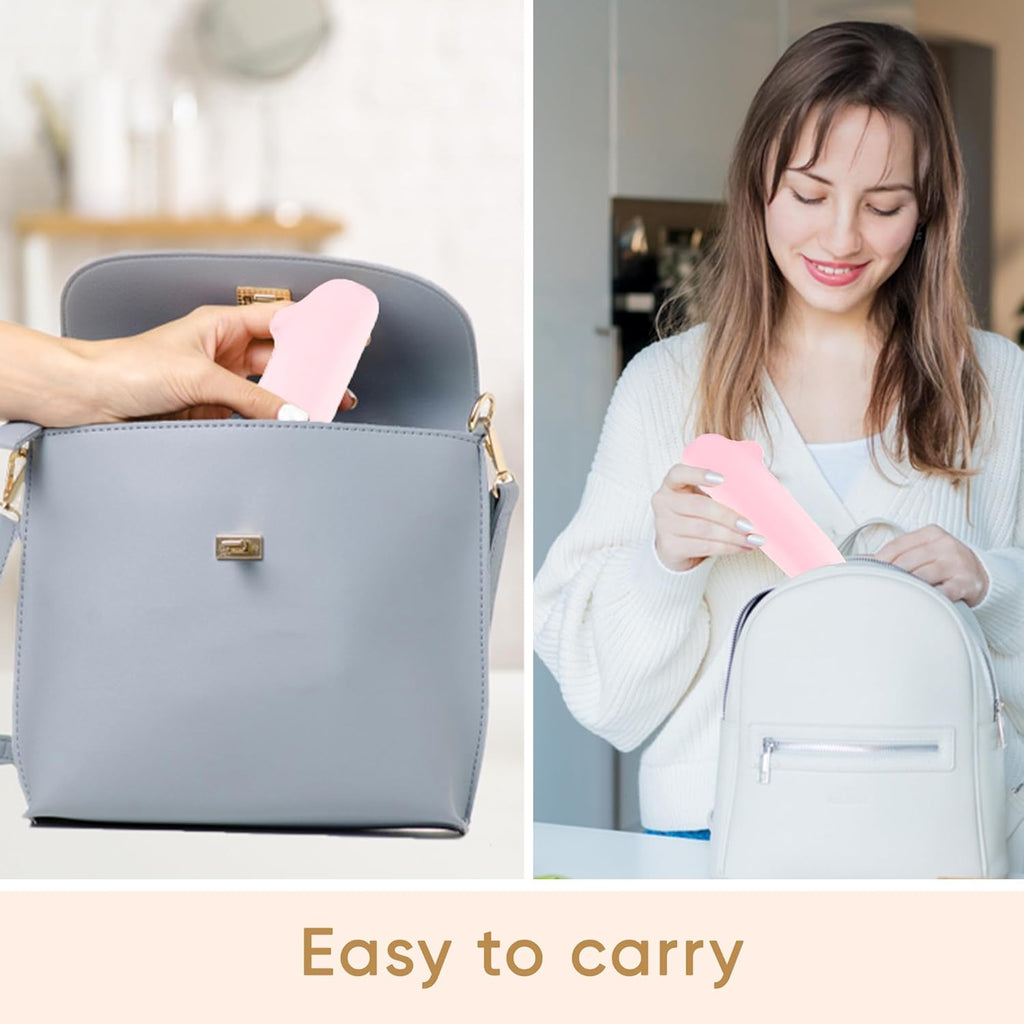 Travel Makeup Brush Holder, Beauty Blender Holder ,Silicone Make Up Brush Organizer Case With Makeup Sponge Holde,Soft & Sleek Cosmetic Pouch For Makeup Tools & Toiletry