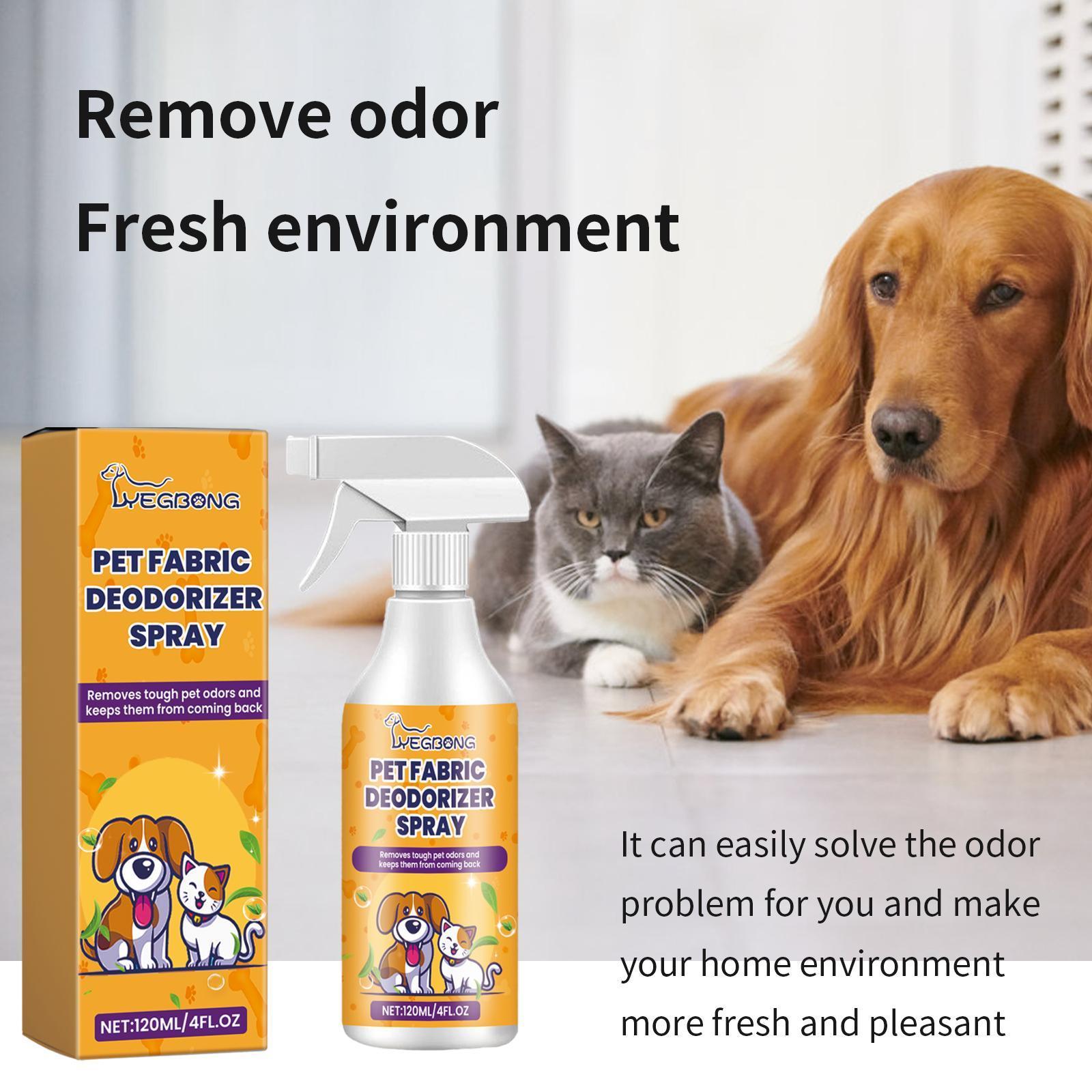 Yebang Pet Fabric Deodorizer Spray Air Clean Pet Odor Indoor Long-lasting Air Freshener Deodorizer