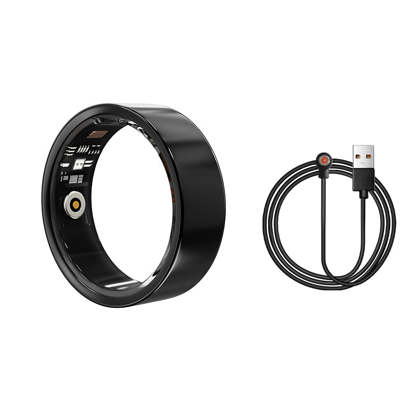 Smart Ring Health Tracker - Fitness Sleep Heart Rate Blood Oxygen Tracker Smart Ring For Men And Women,IP68 Waterproof Level Bluetooth Fitness Tracker Rings Family Care Black Ten 5 81ec17a8-5758-49d6-99a9-0767f743d875 FIOLKA BOUTIQUE