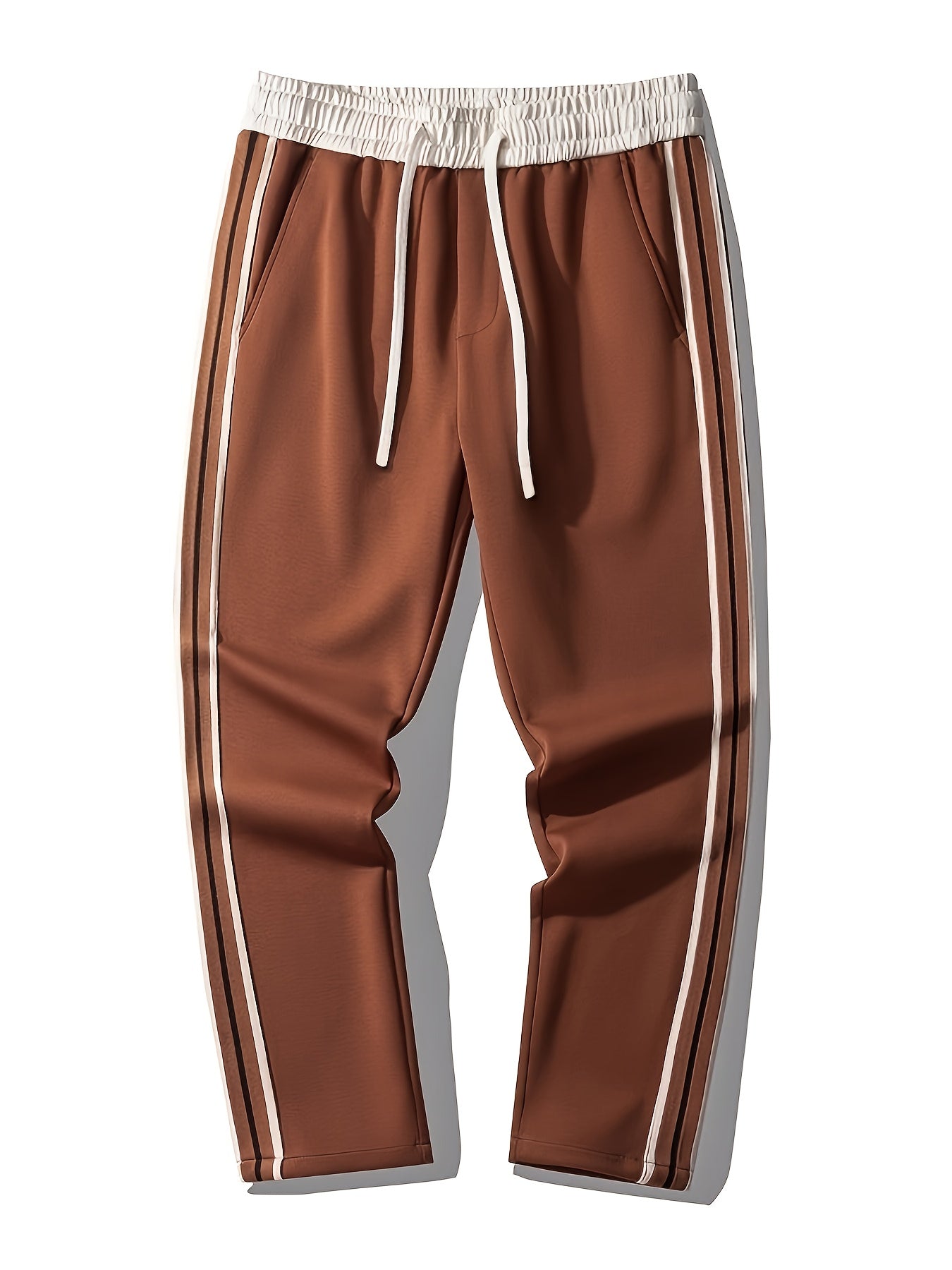 Men's Stretch Corduroy Slacks | Anti-Wrinkle Straight Leg Business Casual Linen Trousers