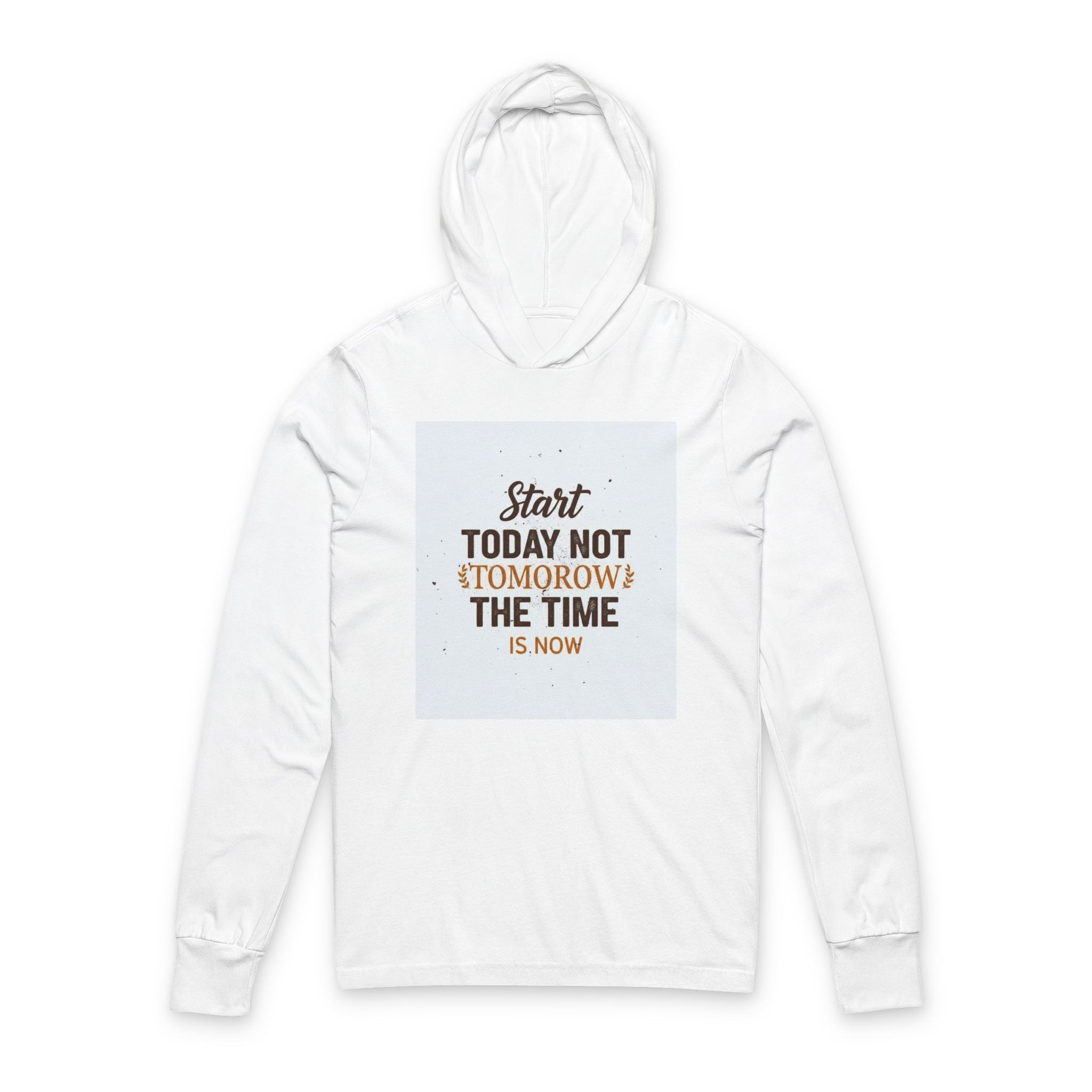 Unisex Hooded Long Sleeve Tee 3
