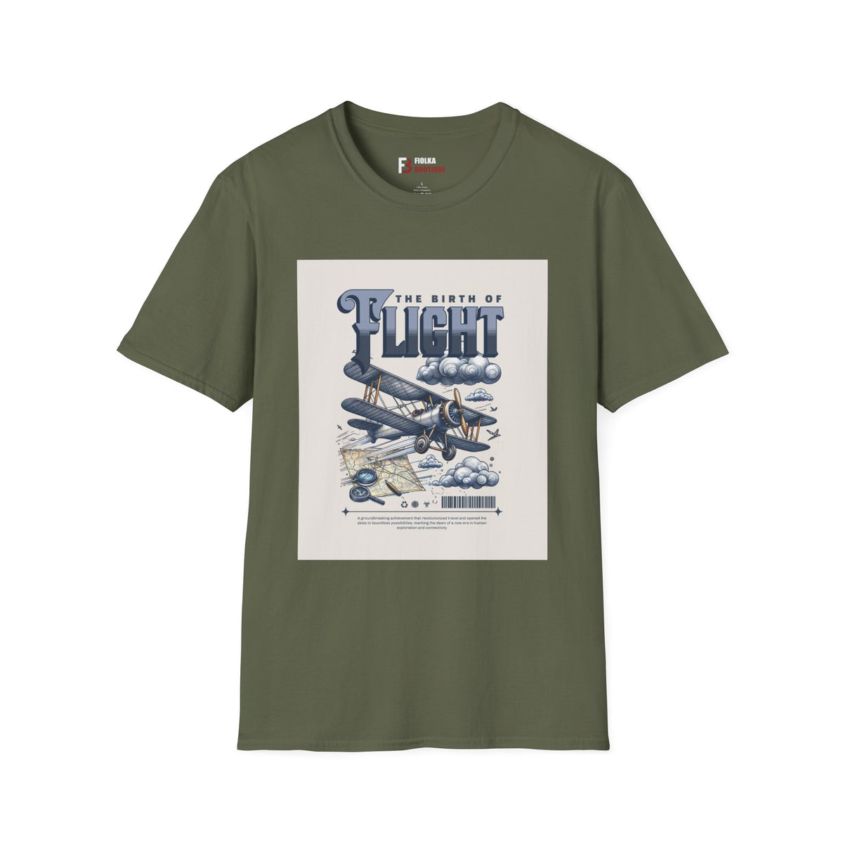 Unisex Softstyle T-Shirt 18 Military Green T-Shirt 8438848410593899486_2048 Printify