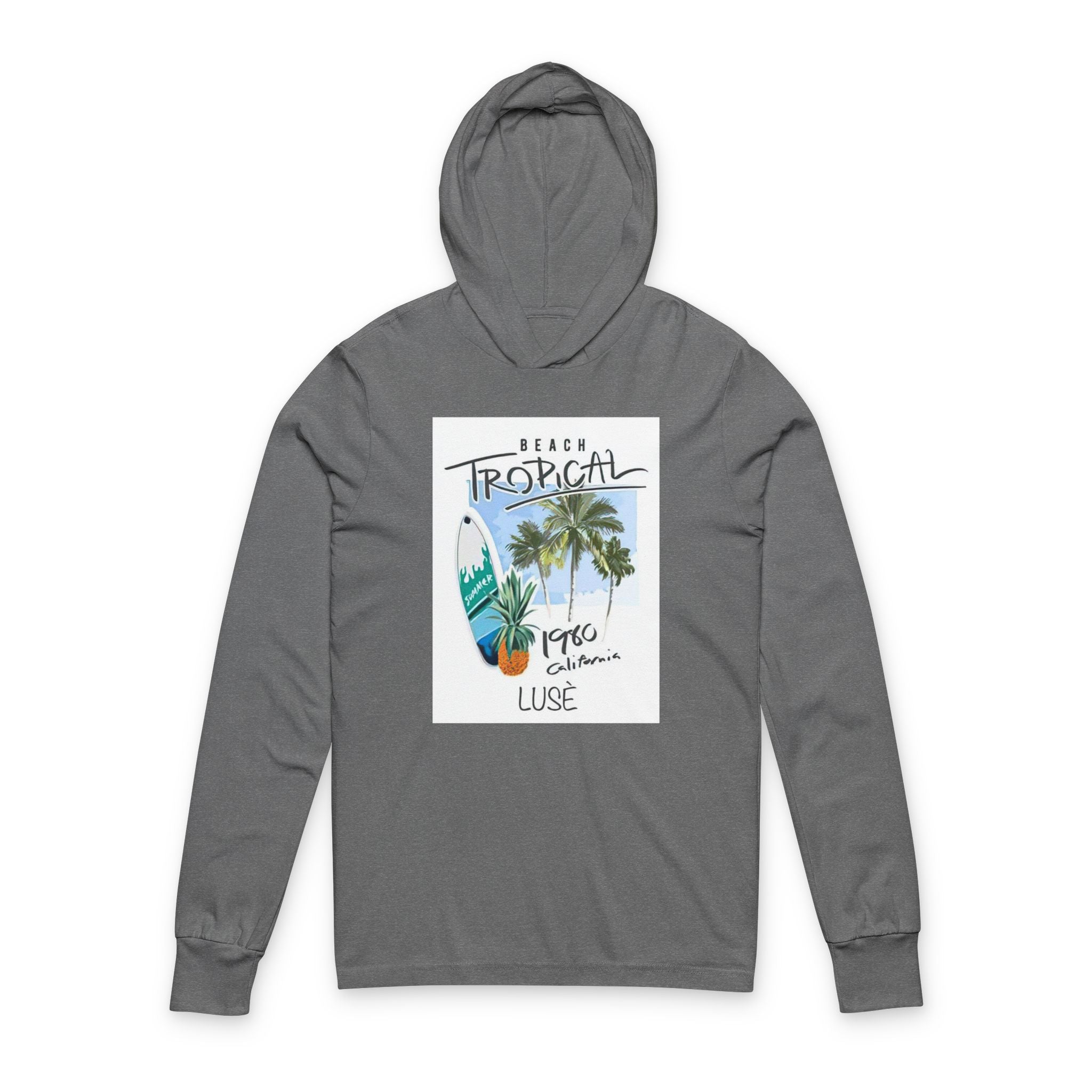 Unisex Hooded Long Sleeve Tee 16