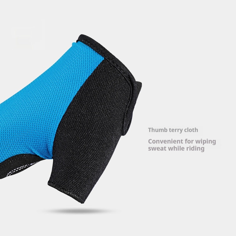 Half Finger Cycling Gloves | Non-Slip Breathable Bike Gloves for Men & Women