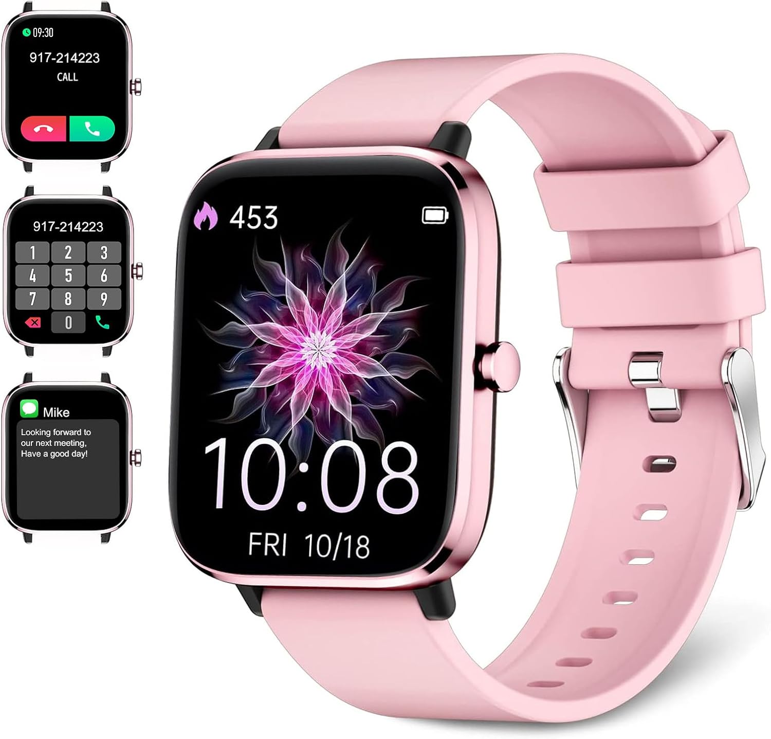 New Smartwatches Now On Sale, Featuring Message Alerts, Call Answering, Health Monitoring, Activity Tracking, Notification Reminders, And Fitness Functions.