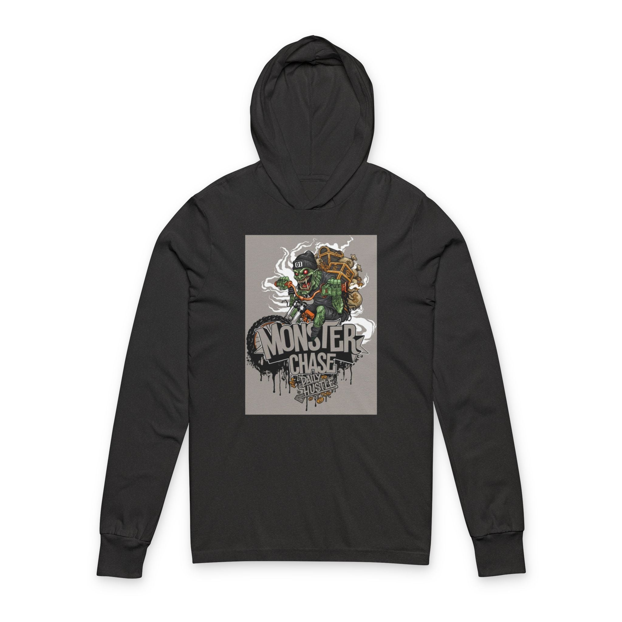 Unisex Hooded Long Sleeve Tee 4
