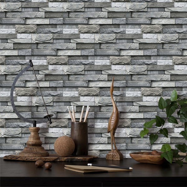 Marble Wall Stickers Self-Adhesive Wallpaper | Kitchen Bathroom Backsplash PVC Removable Decor