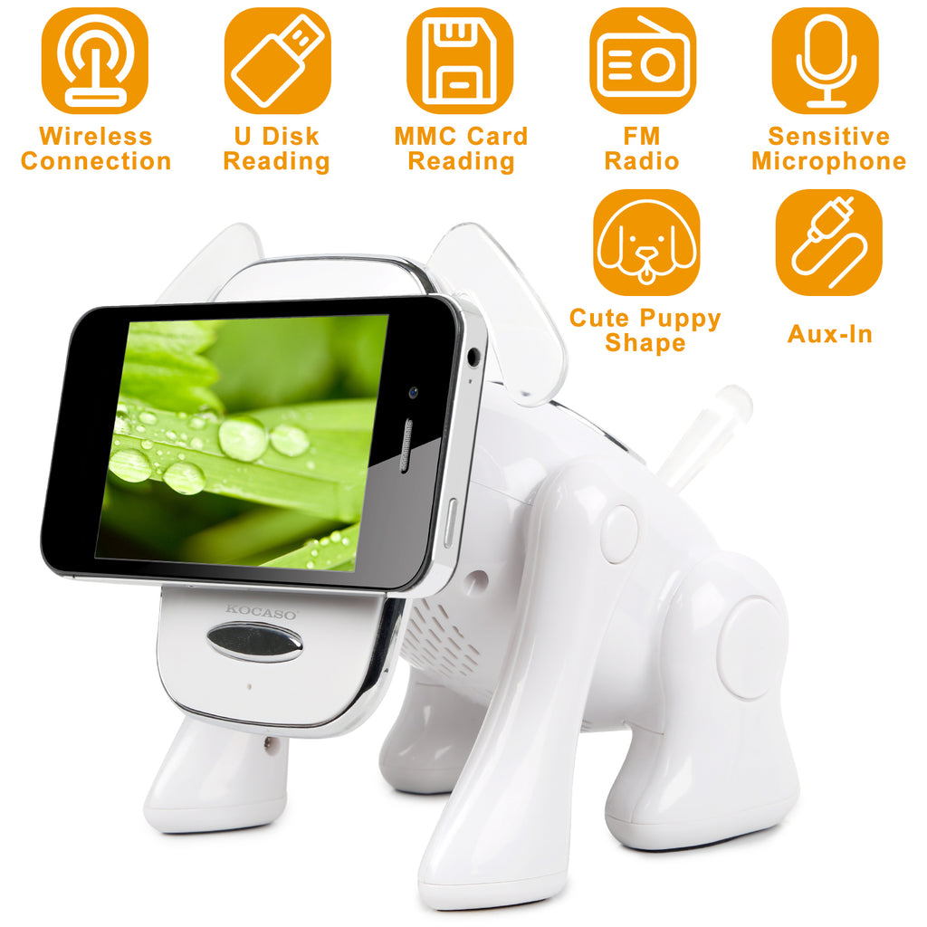 Puppy Dog Wireless Speaker | Portable Mini Cute Animal Speaker