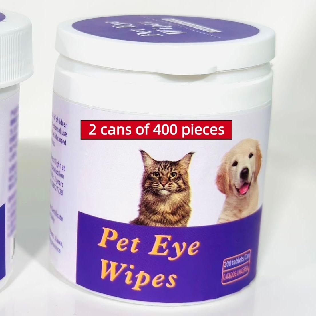 Pet Eye Wipes, 200 Wipes Can Pet Eye CleaningWipes, Tear Stain Removing Wipe, Pet Eye Wipesfor Dogs And Cats, Pets Eye Wipes, Pet Suppliesgentle 2PCS 5 9d2d2dd4-a561-4d63-a830-6cc4595a0fc8 FIOLKA BOUTIQUE