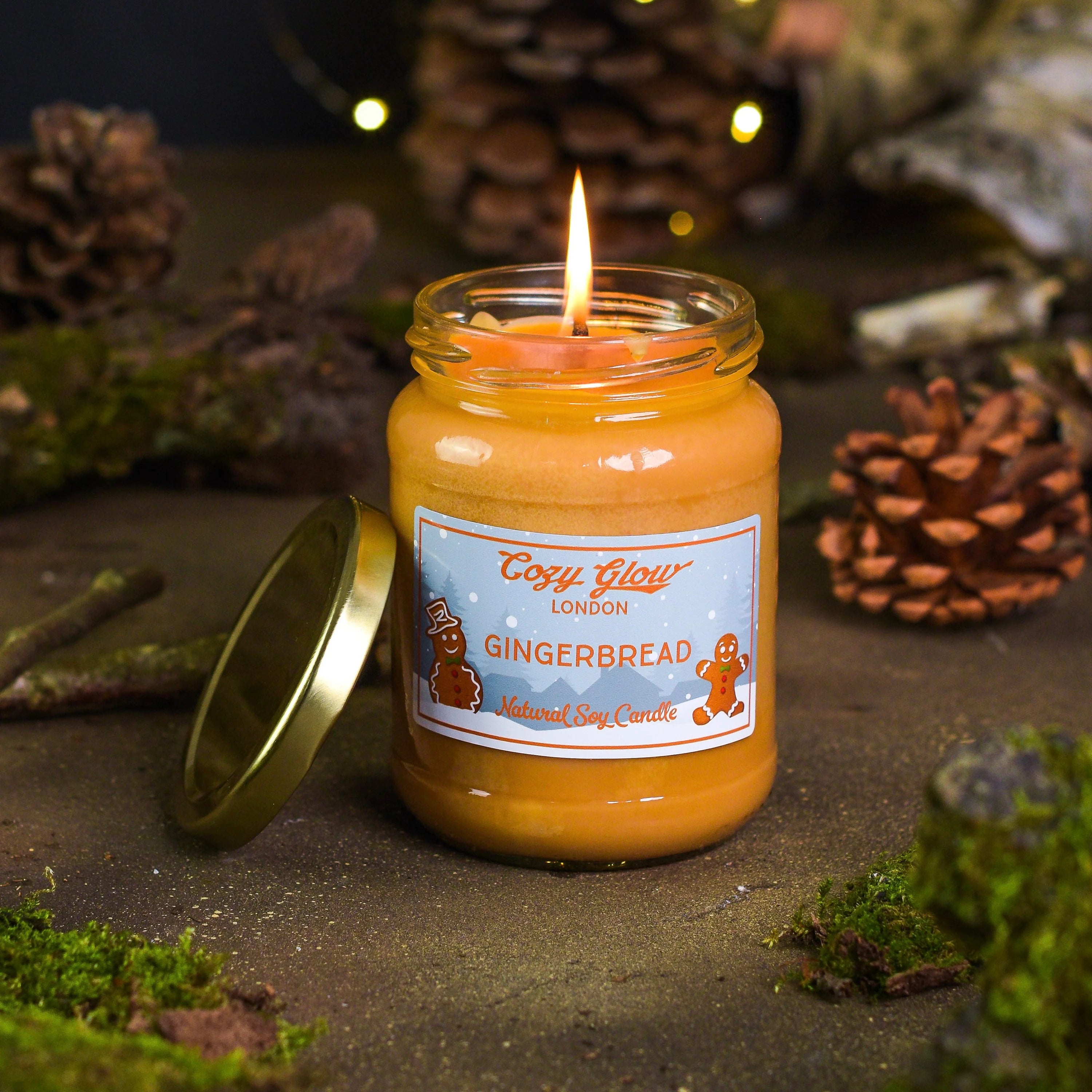 CozyGlow Holiday Candle Set