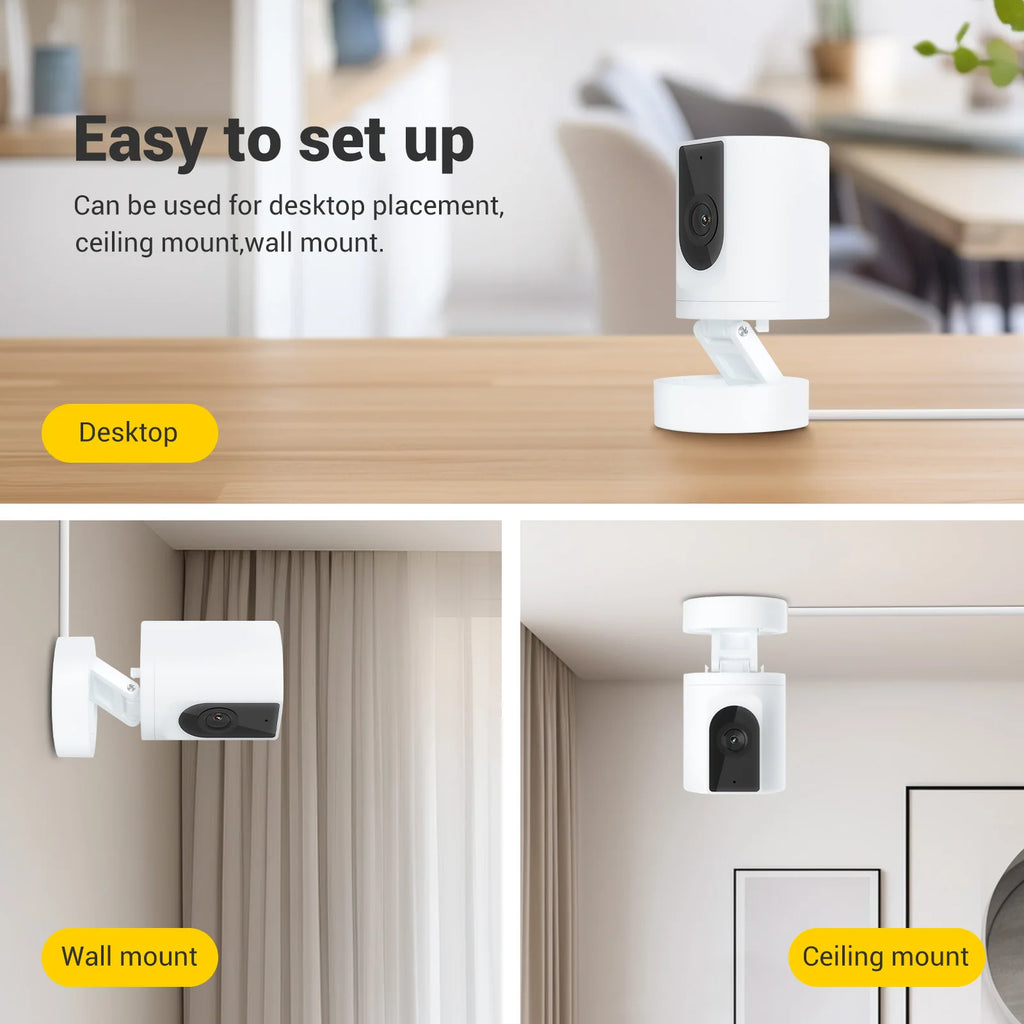 BoyKeep Indoor Security Baby Camera  Home Security Wifi 1080P Pet Dog 2-Way Talk Camera with Phone App Motion Detection  K11