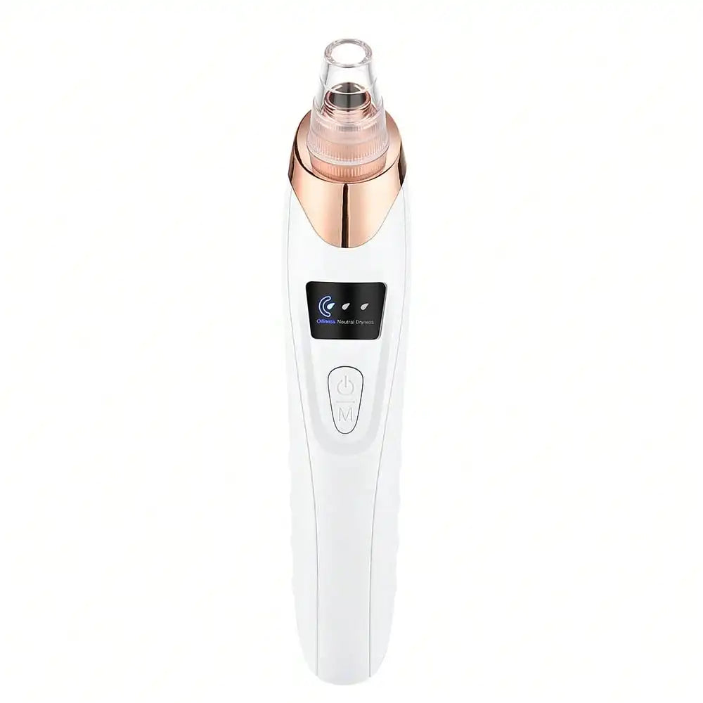Electric Vacuum Suction Blackhead Remover USB Rechargeable Facial Pore Cleaner Comedone Spot Acne Pimple Black Head Extractor Face Skin Care Tools