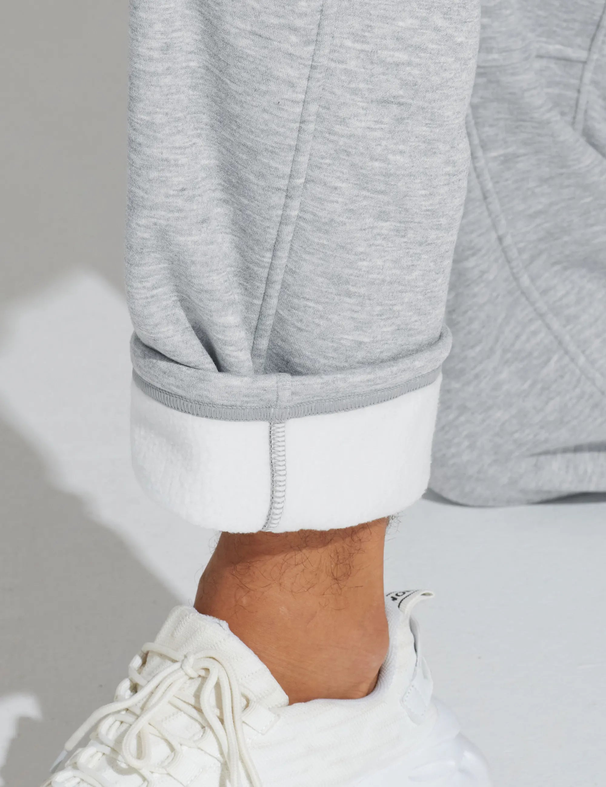 THE GYM PEOPLE Men's Baggy Sweatpants Fleece Drawstring Straight Leg Open Bottom Workout Pants with Pockets