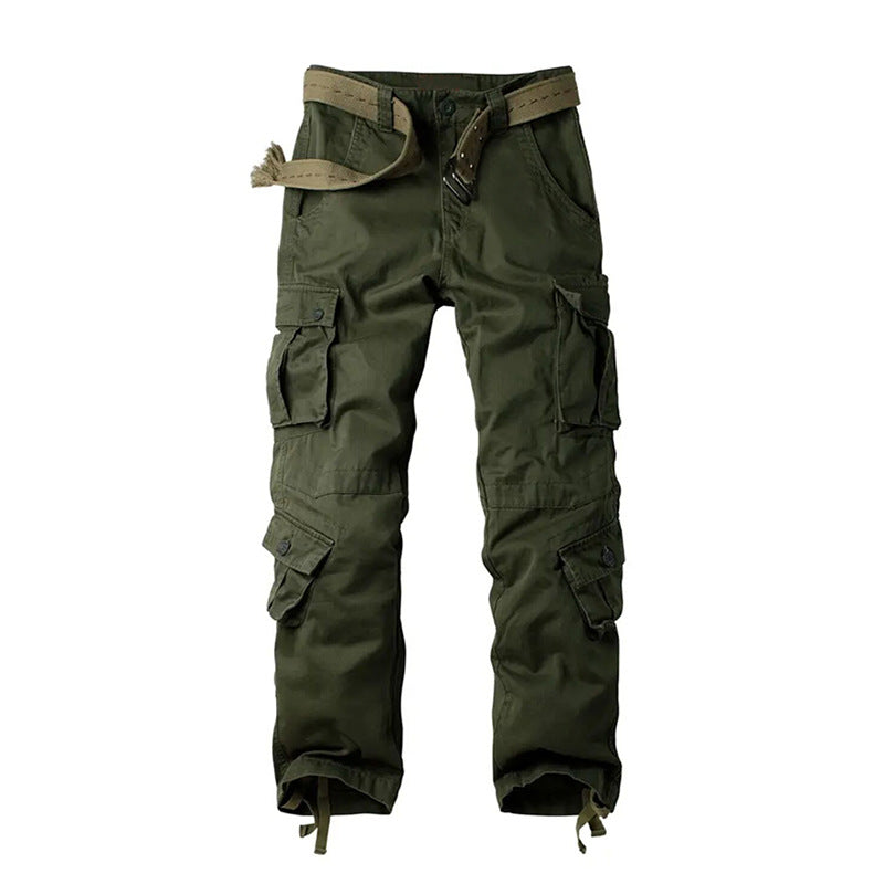 Men's Three-Dimensional Multi-Pocket Overalls | Casual Workwear Bib Pants Eight Pockets Army Green 0 aa9d9051-aebf-4a15-b80e-2ab08701e888 FIOLKA BOUTIQUE