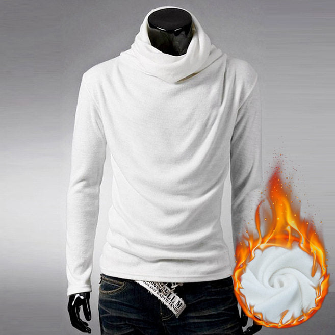 Men's Korean Style Slim Fit Long-Sleeved T-Shirt For Spring, Autumn And Winter