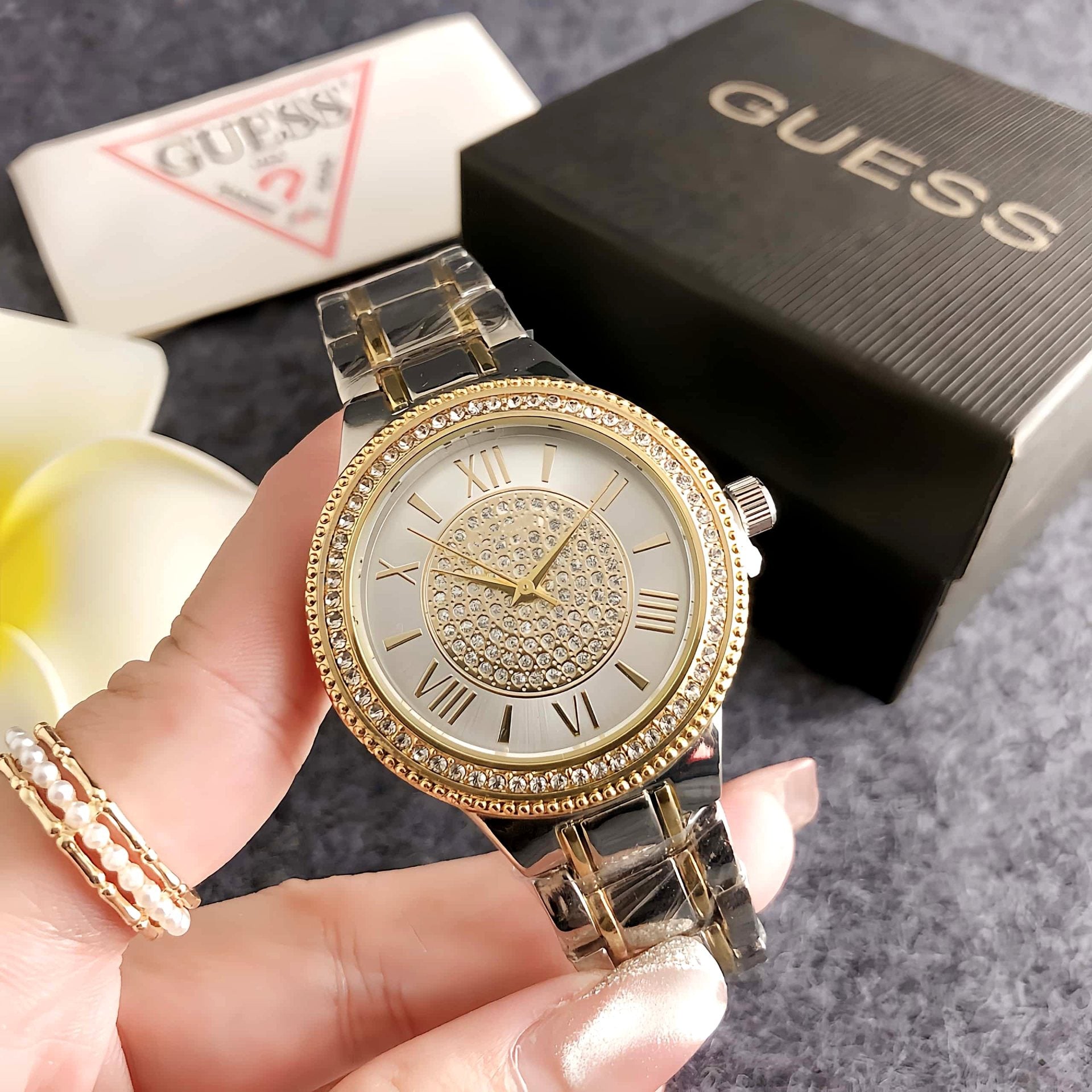 Sleek, Sophisticated Watch With A Large Dial A Niche Art Piece For Women