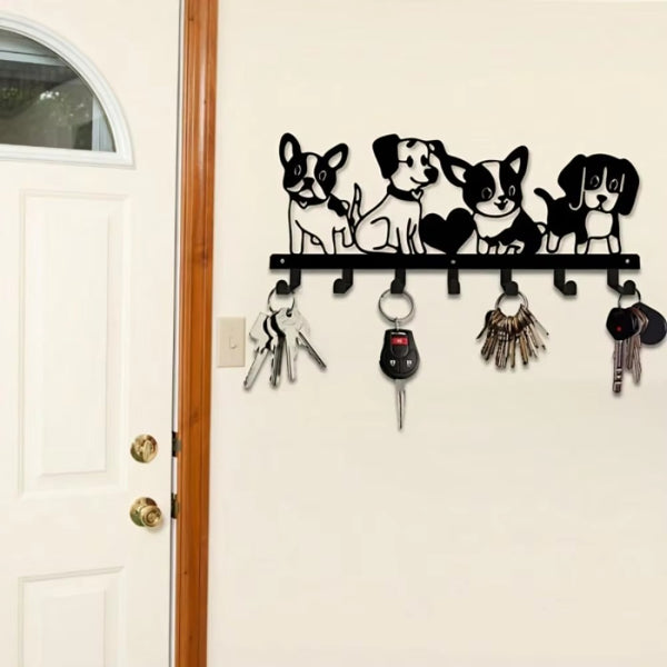 Vintage Cartoon Puppy Wall Decoration | Iron Waterproof Removable Pet Theme Home Accent 5 bf1df635-0309-461b-8be3-a3c23654e2fd FIOLKA BOUTIQUE