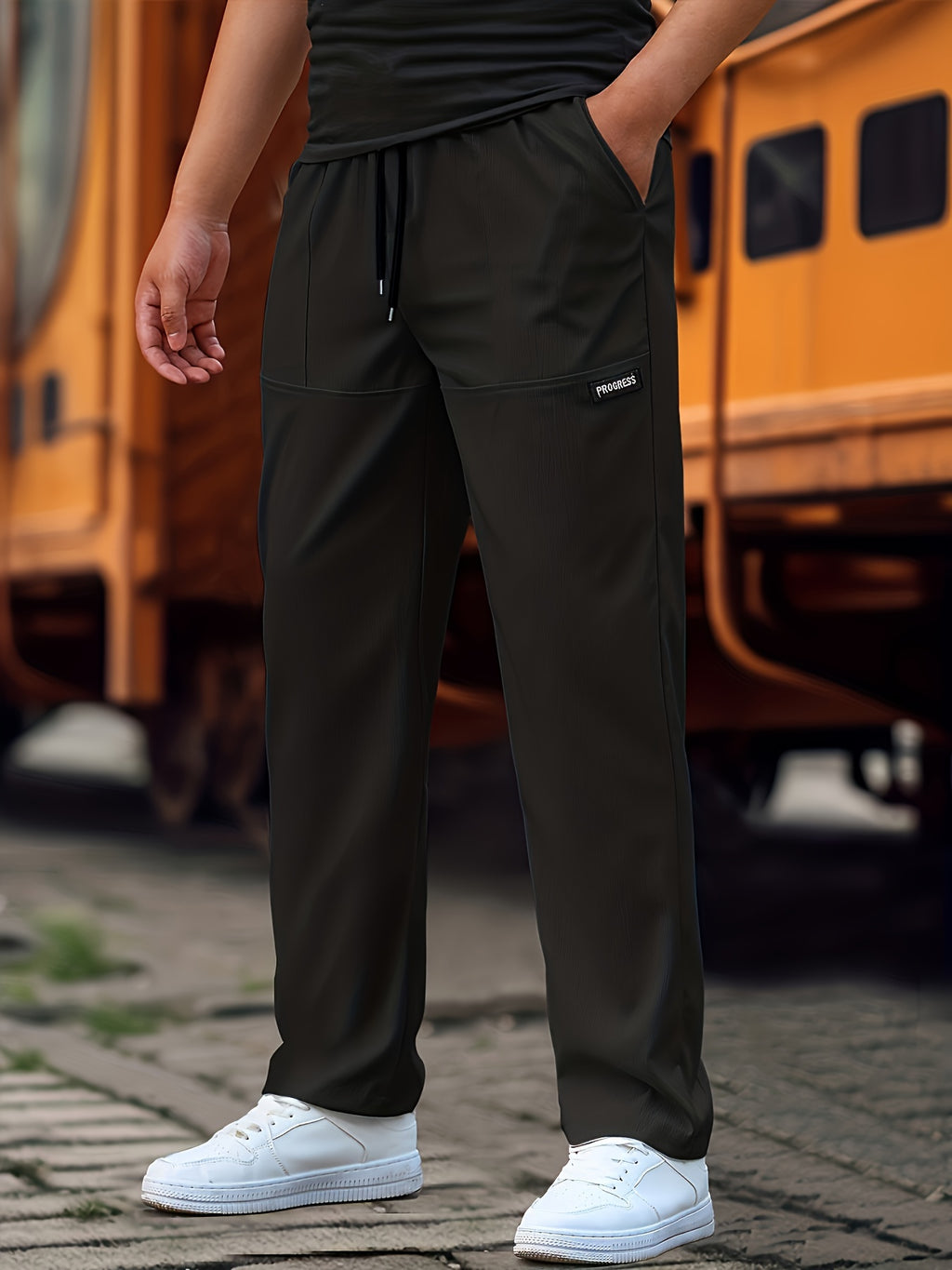 Men's Fashion Printed Ankle Pants | Trendy Cropped Casual Trousers