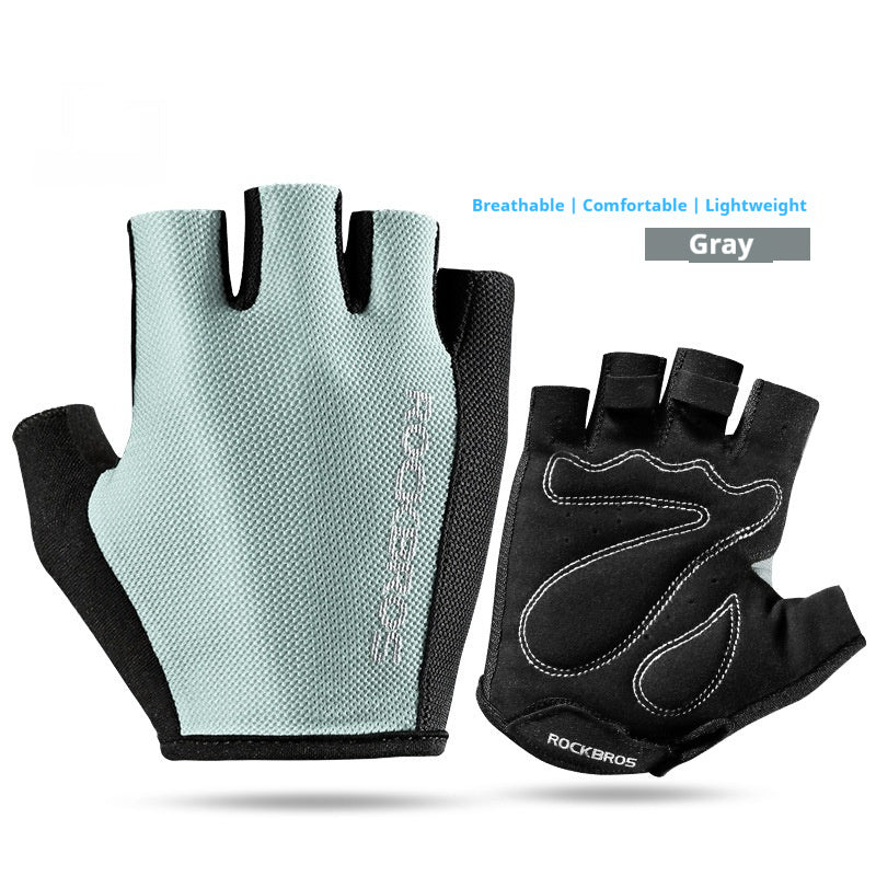 Half Finger Cycling Gloves | Non-Slip Breathable Bike Gloves for Men & Women
