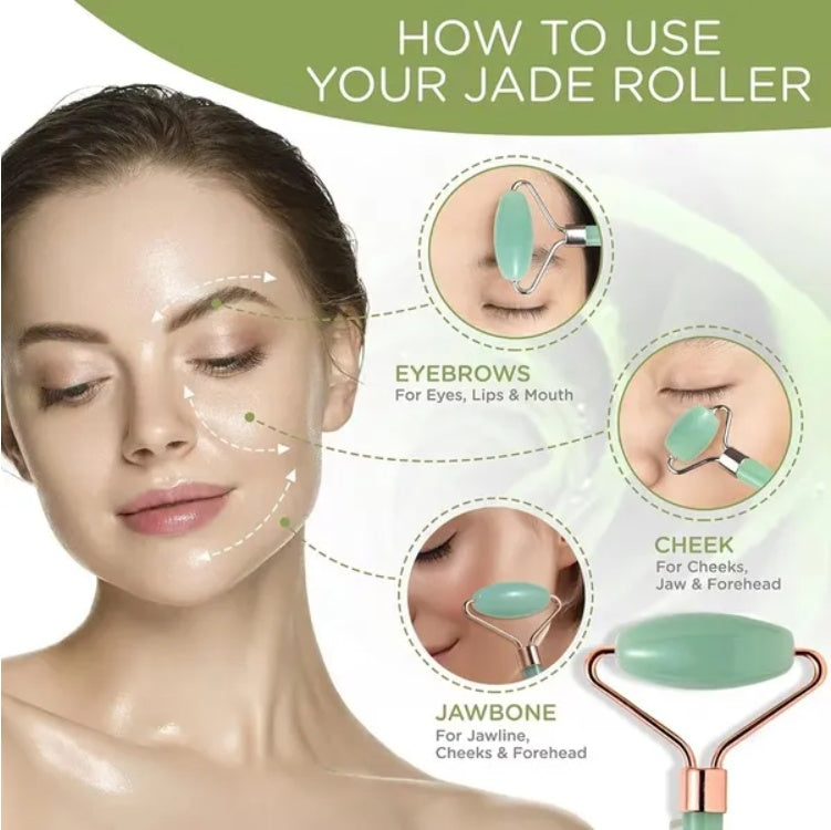 Gua Sha Board 2-Piece Massage Stone Set | Facial & Body Skincare Lifting Scraper